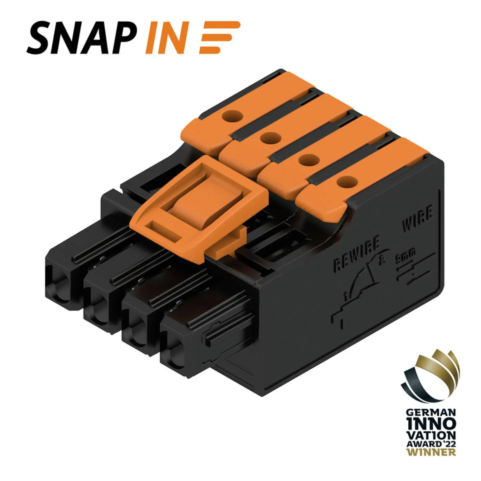 Weidmüller 2790460000 PCB connector (wire connection), 320 V, 26.8 A, Pitch in mm: 5.00, 4 mm², Number of poles: 4, SNAP IN, Box (img_001) Weidmüller 2790460000 PCB connector (wire connection), 320 V, 26.8 A, Pitch in mm: 5.00, 4 mm², Number of poles: 4, SNAP IN, Box (img_001)