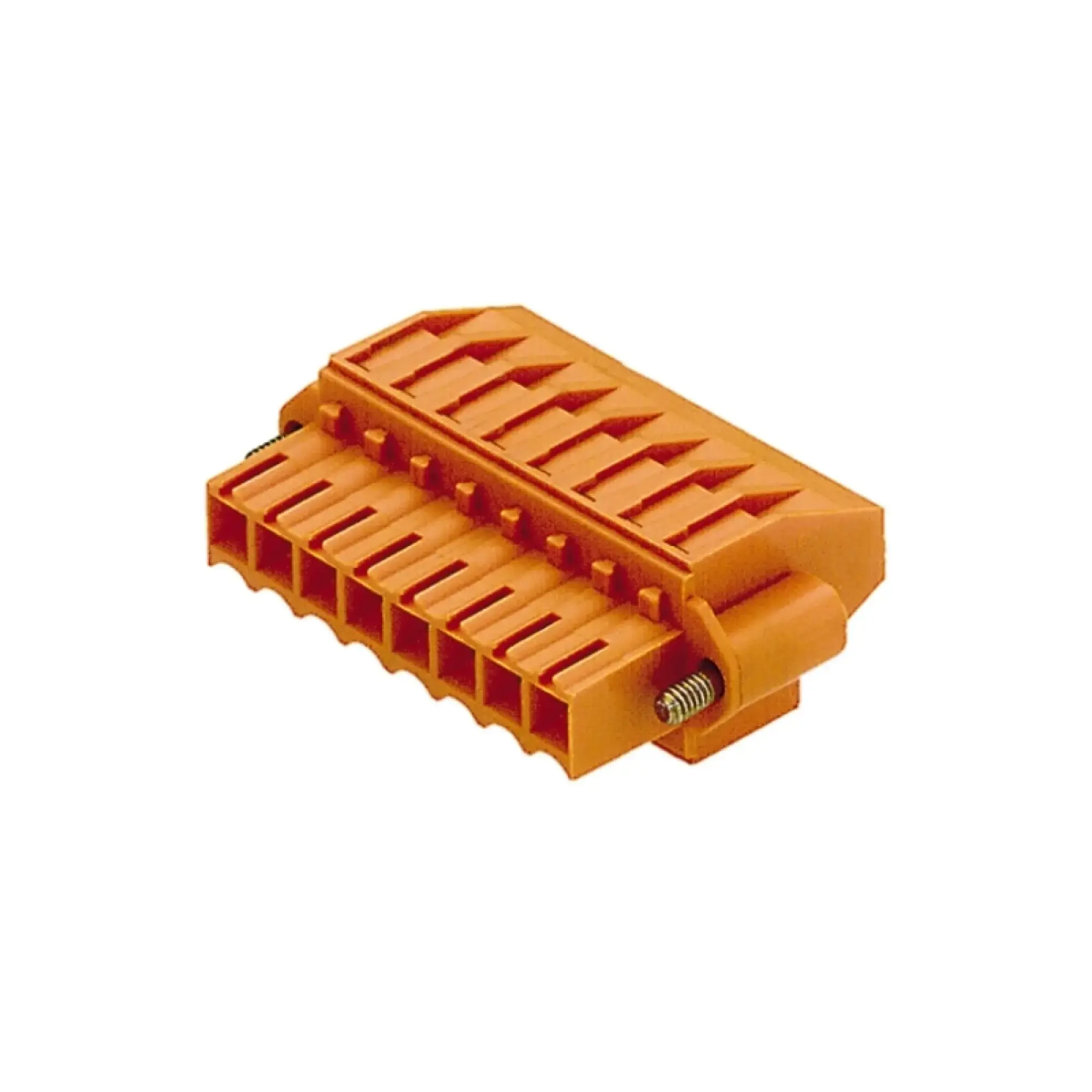 Weidmüller 1639990000 PCB connector (wire connection), 160 V, 12 A, Pitch in mm: 3.50, 1.5 mm², Number of poles: 8, Clamping yoke connection, Box (img_001)