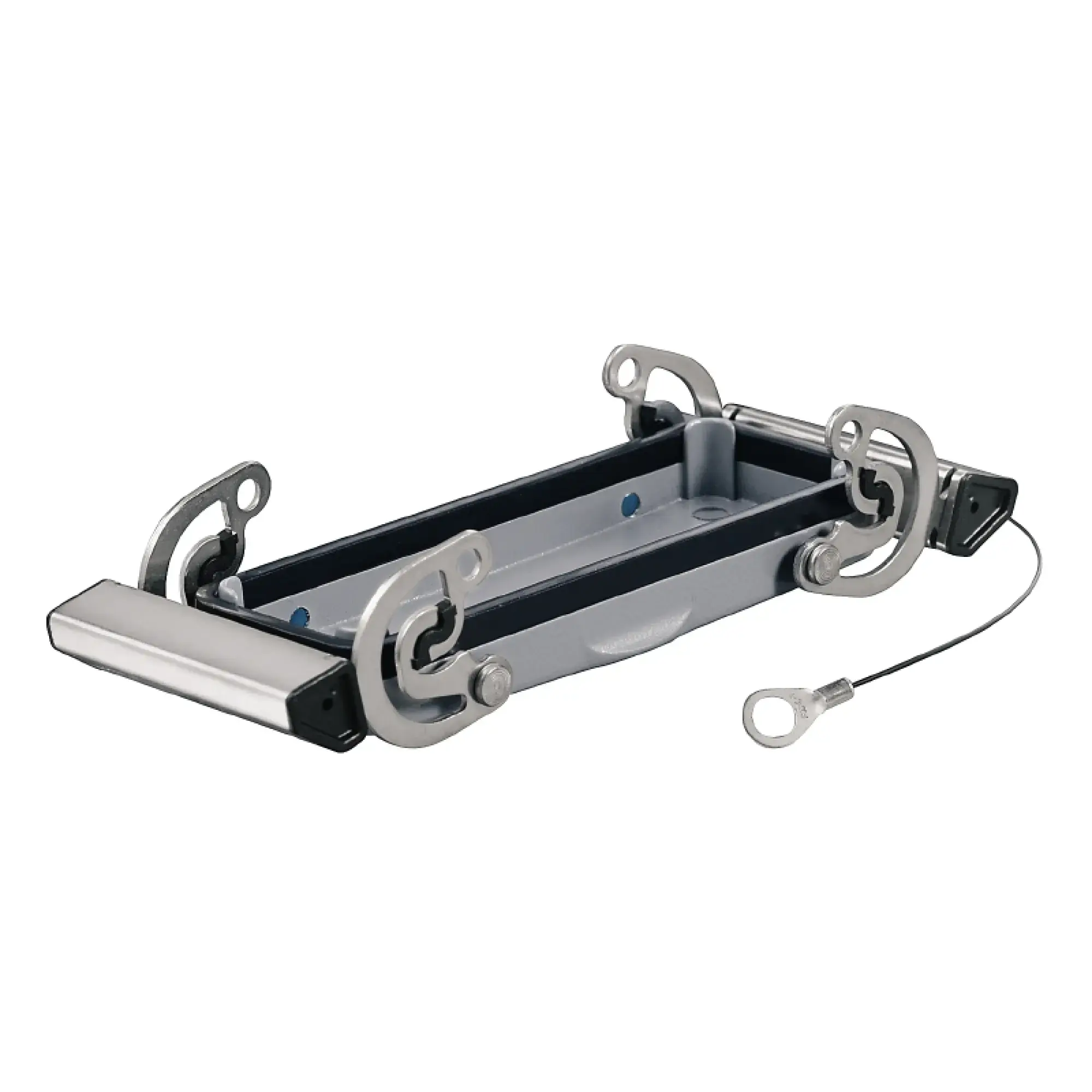 Weidmüller 1665640000 Housing (industry plug-in connectors), Cover for upper part of housing, Side-locking clamp on lower side, Size: 8, IP65 (in plugged condition) (img_001)
