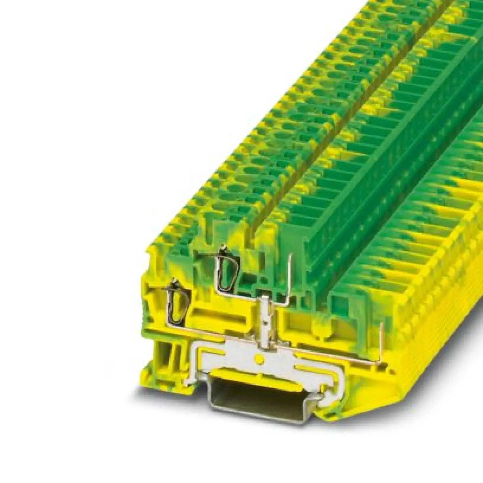 Phoenix Contact 3040915 Protective conductor double-level terminal block STTB 2,5/2P-PE SO (img_001)