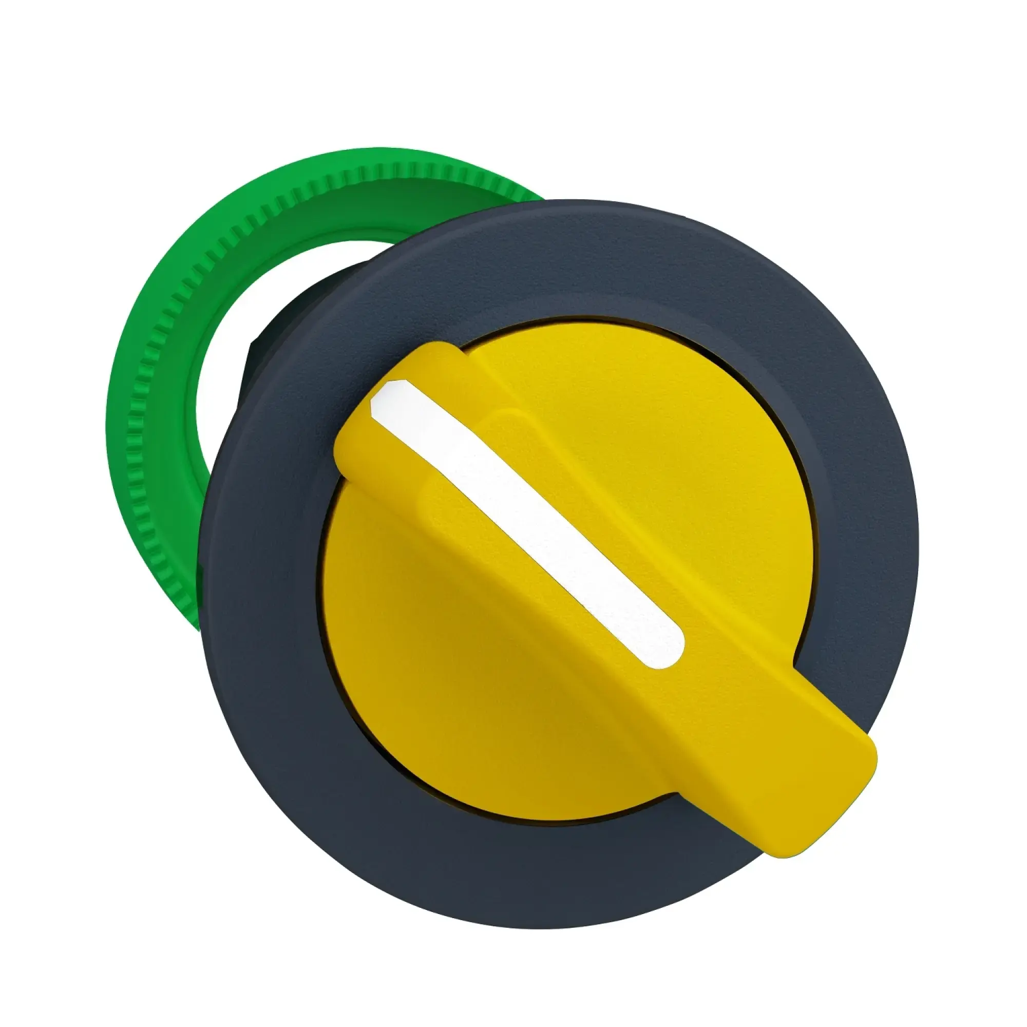 Schneider Electric ZB5FD205 Selector switch, front element, Harmony XB5F, plastic, 30mm, yellow, 2 positions, detent (img_002) Schneider Electric ZB5FD205 Selector switch, front element, Harmony XB5F, plastic, 30mm, yellow, 2 positions, detent (img_002)