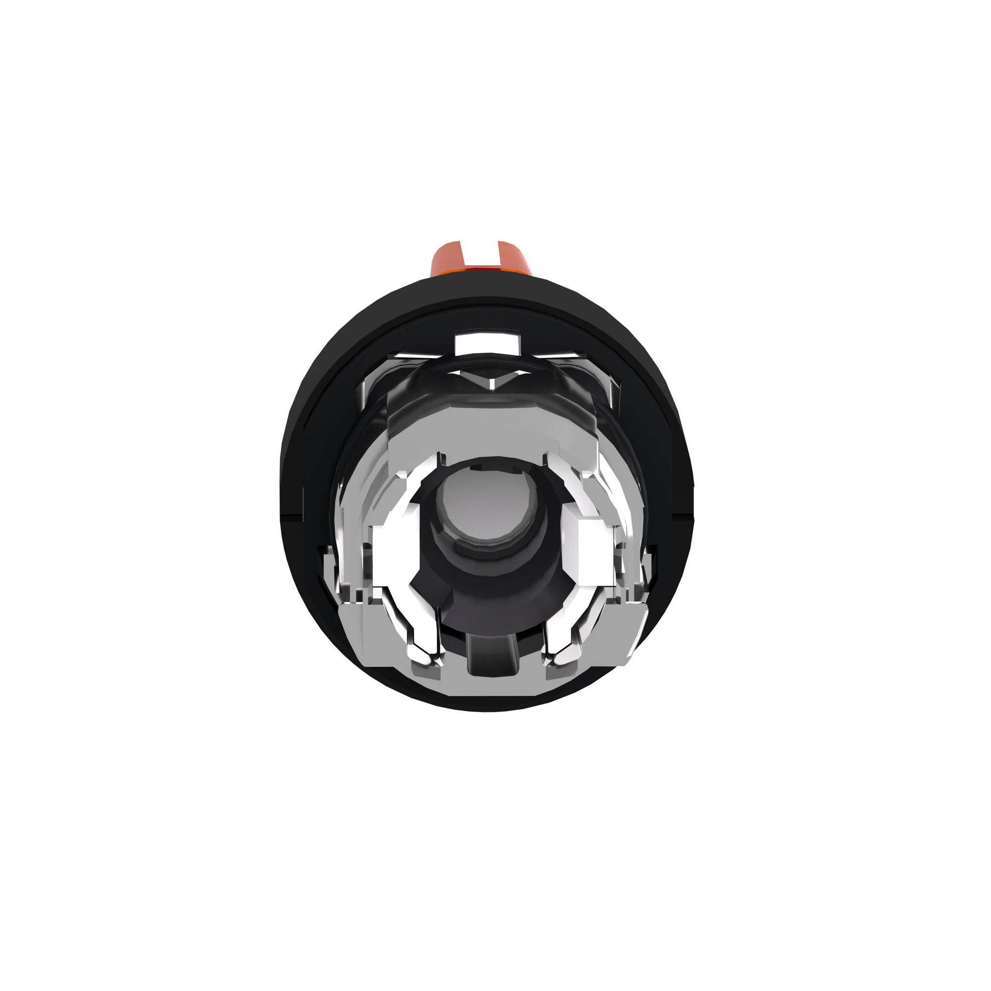 Schneider Electric ZB4BK15537 Illuminated Selector Switch, Front Element, Harmony XB4, Metal Black, 22mm, Orange, for universal LED, 3 Positions (img_003)