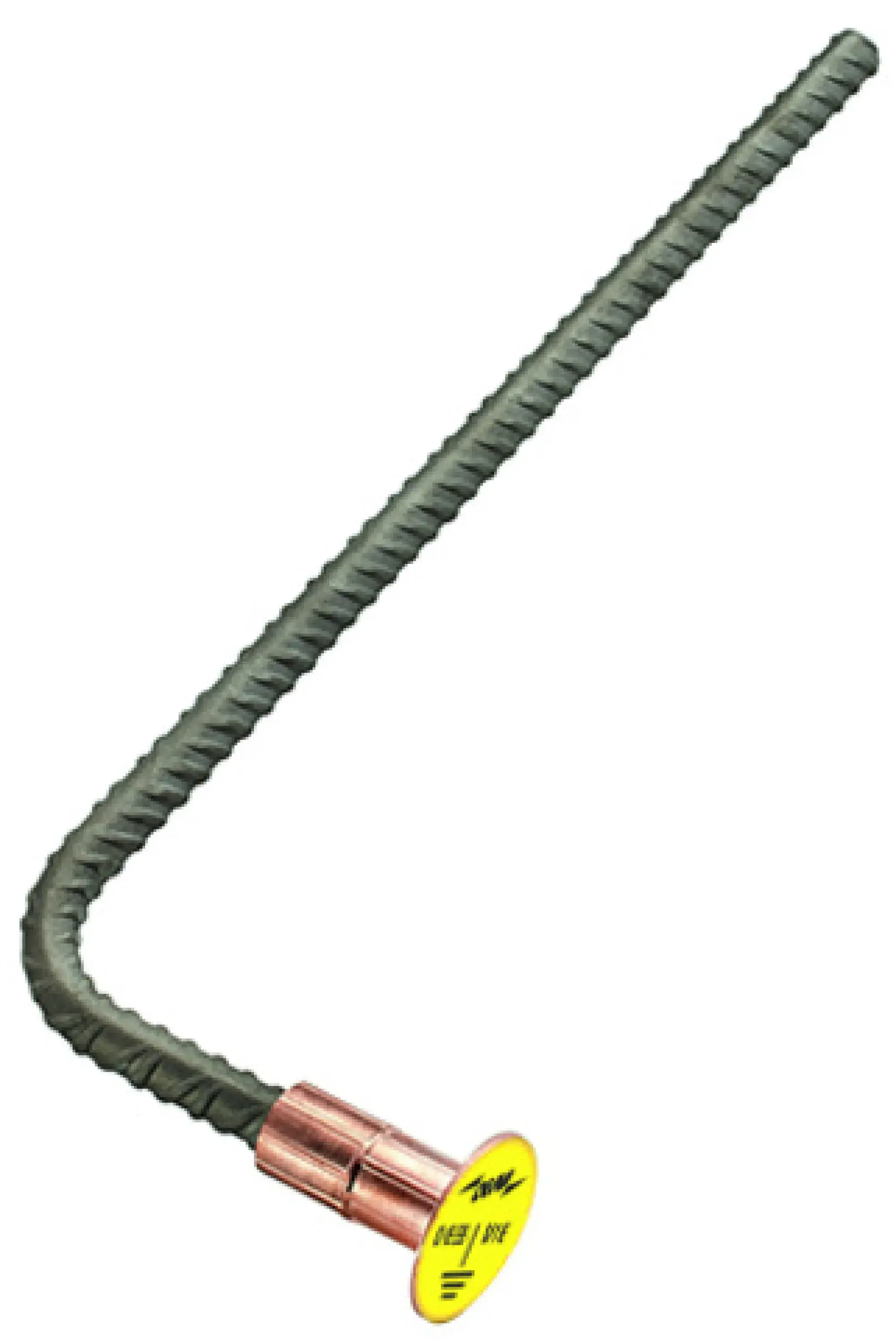 Dehn 419020 Reinf. steel earthing bridge, angled, conn. plate with M16 thread D 50mm (img_001)