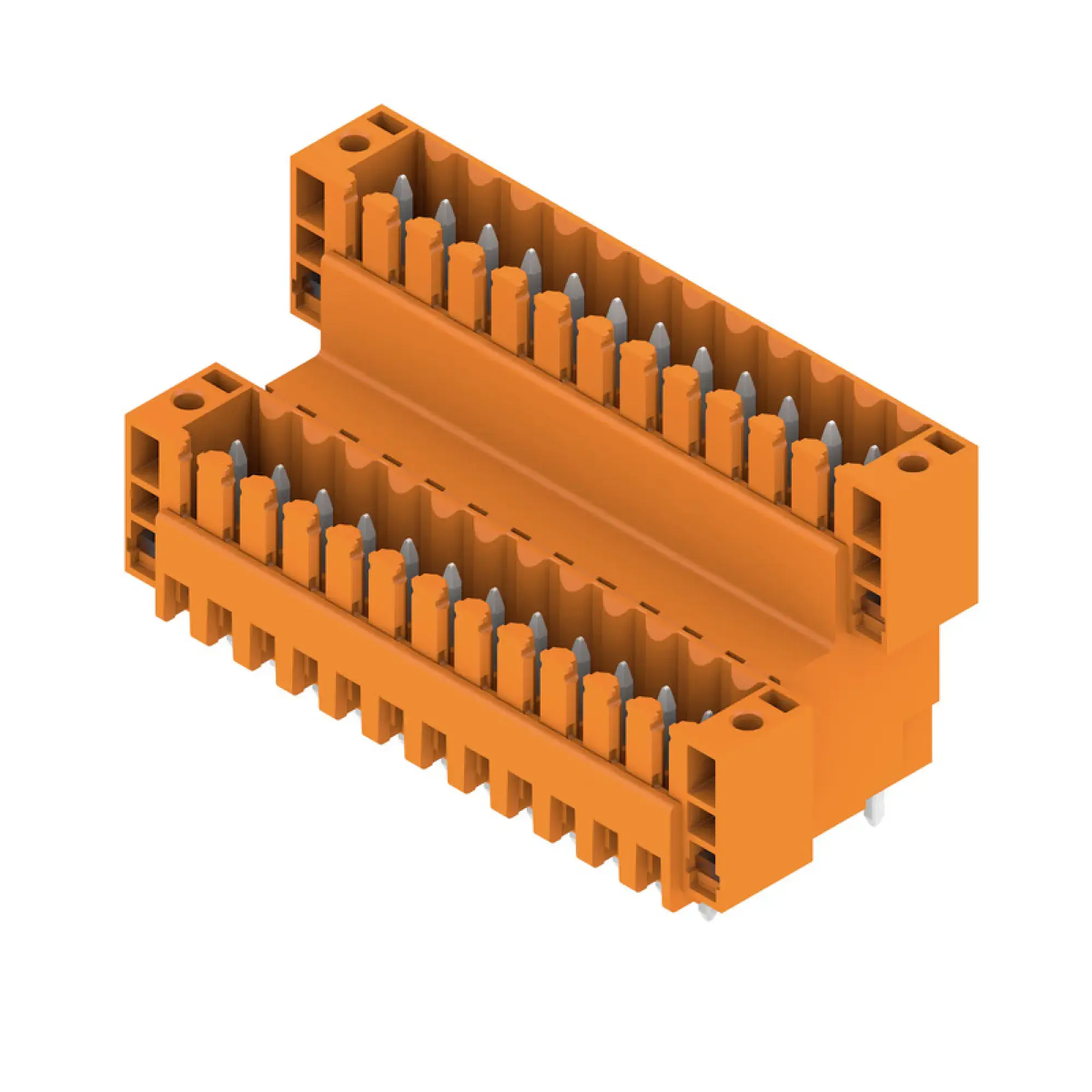Weidmüller 1641290000 PCB connector (board connection), 160 V, 10.5 A, Pitch in mm: 3.50, Number of poles: 24, THT solder connection, Box (img_001) Weidmüller 1641290000 PCB connector (board connection), 160 V, 10.5 A, Pitch in mm: 3.50, Number of poles: 24, THT solder connection, Box (img_001)
