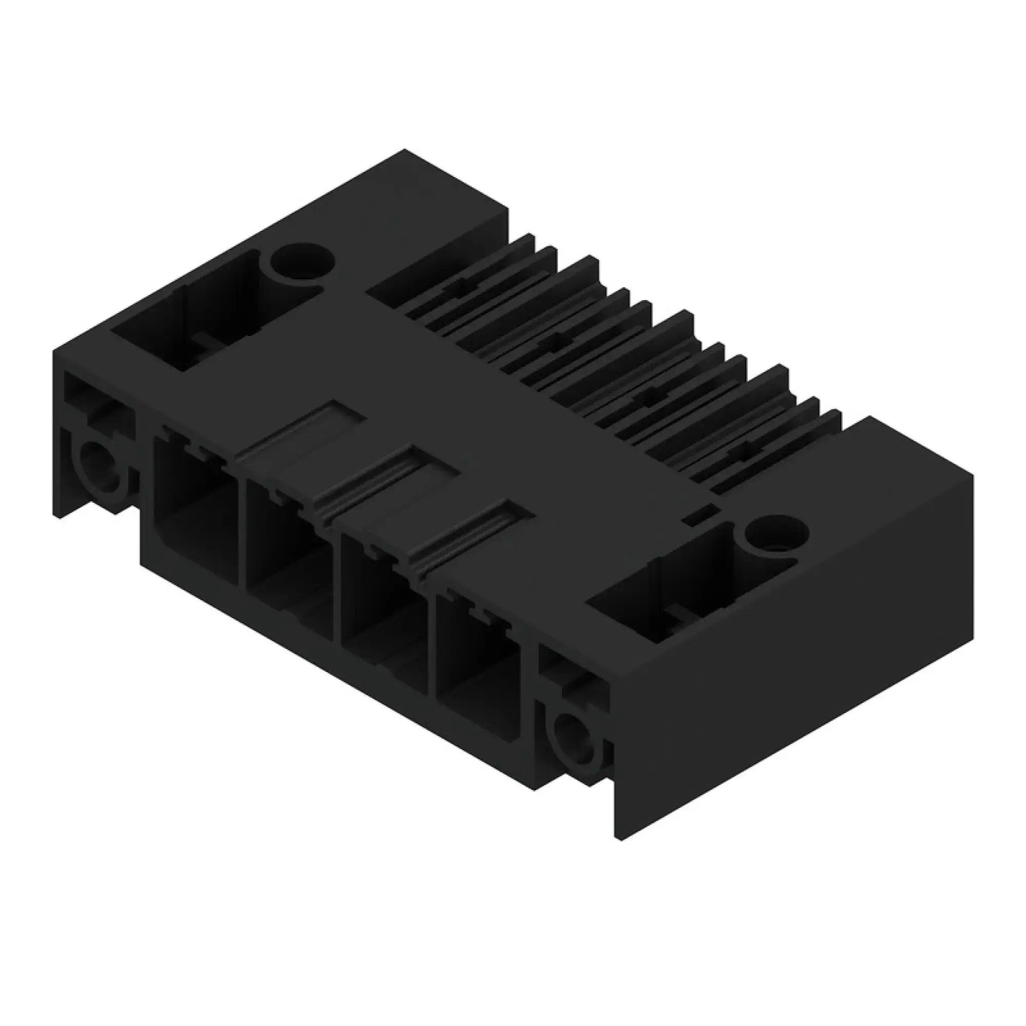 Weidmüller 2499580000 PCB connector (board connection), 630 V, 41 A, Pitch in mm: 7.62, Number of poles: 4, THT/THR solder connection, Box (img_001)