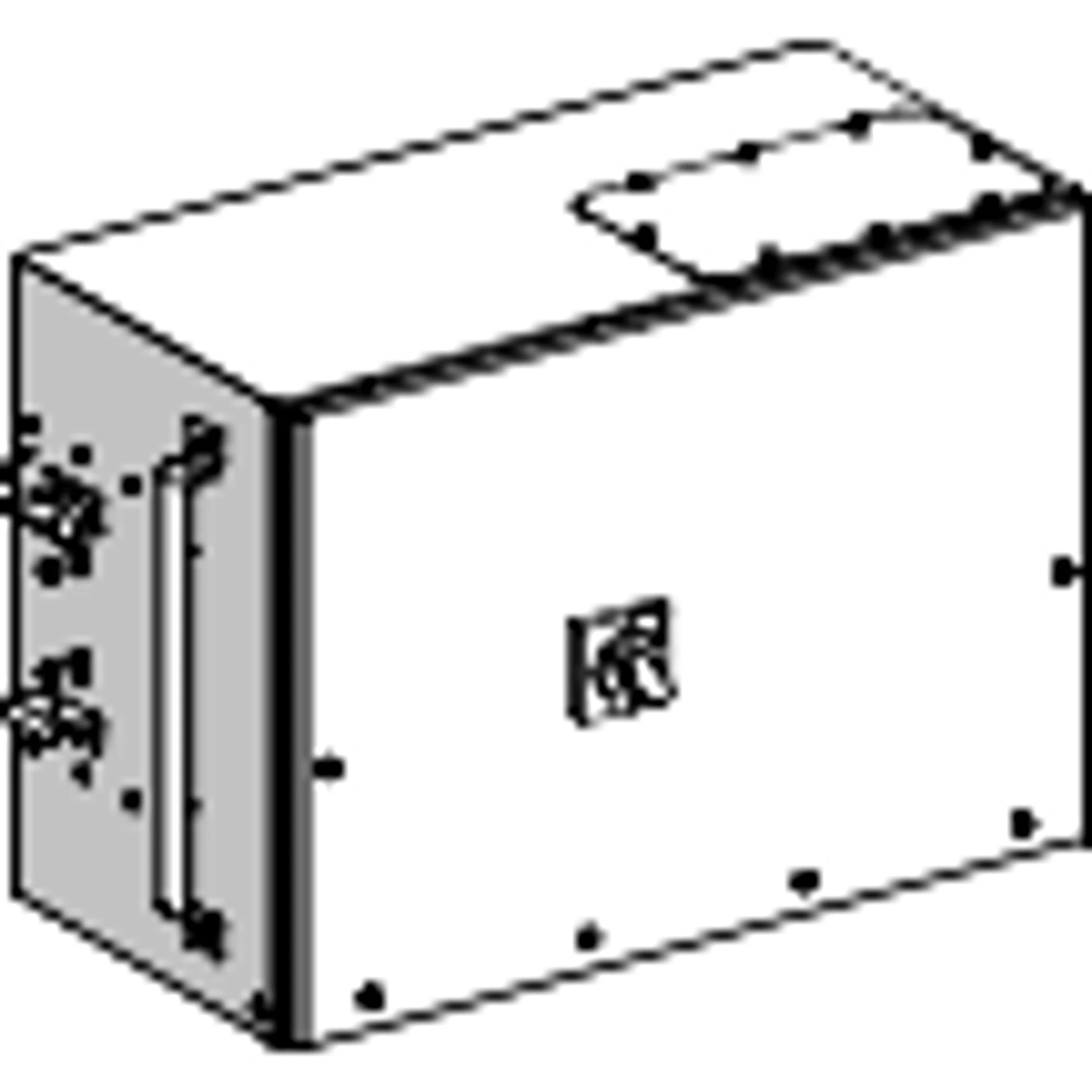 Schneider Electric KTB0630DC5 KT, Outlet box, 630A, empty, 3L+PEN, for mounting NSX630 3p. (img_001) Schneider Electric KTB0630DC5 KT, Outlet box, 630A, empty, 3L+PEN, for mounting NSX630 3p. (img_001)