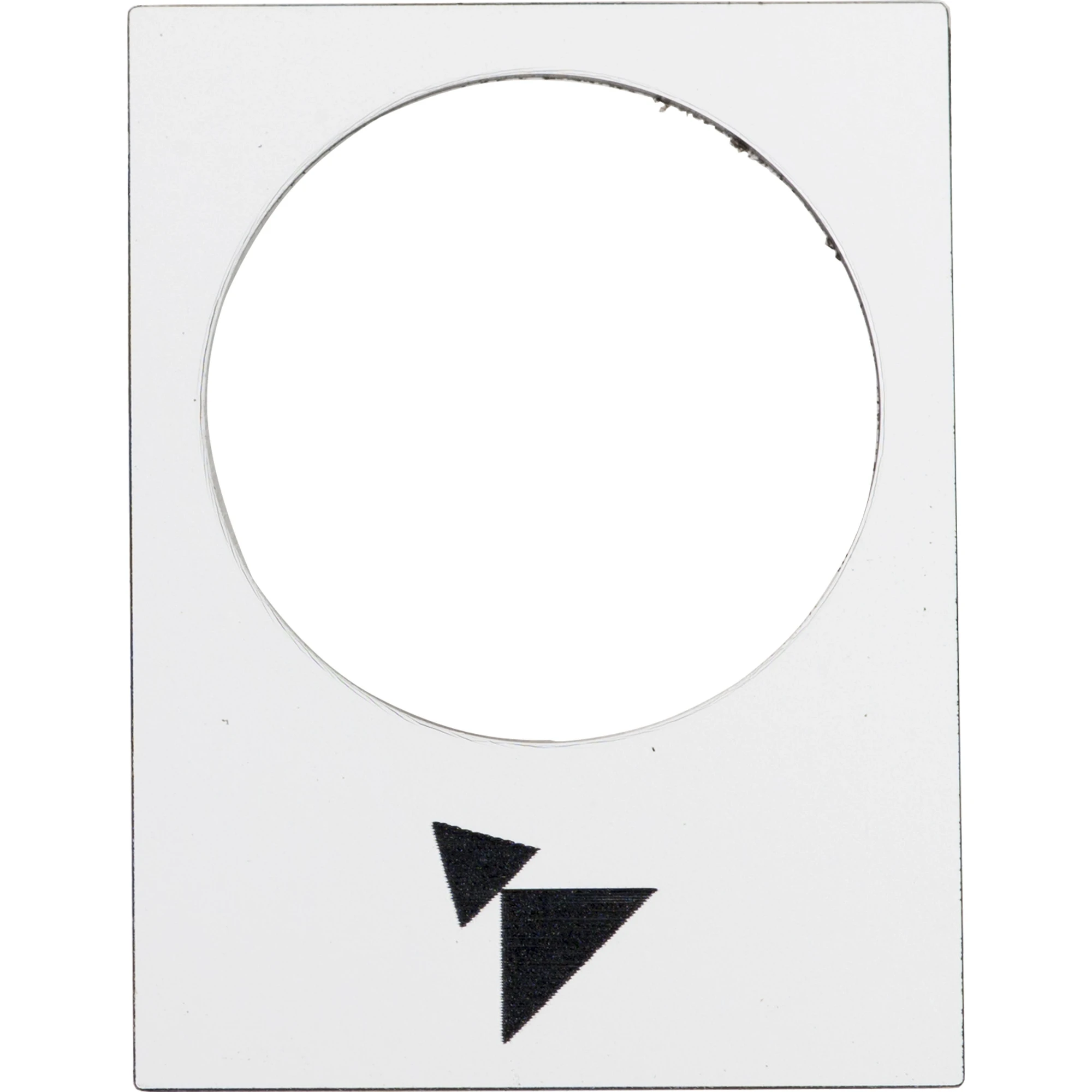 Schneider Electric ZB2BY4915 Label, 30x40mm, white, forward, slow-fast (img_001) Schneider Electric ZB2BY4915 Label, 30x40mm, white, forward, slow-fast (img_001)