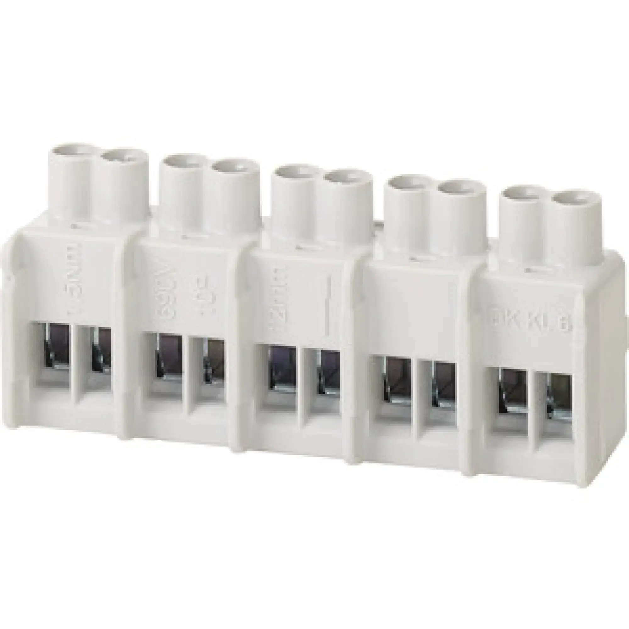 Hensel 26001226 Klemmen 1,5-10 qmm, 5polig, 2 Klemmstellen je Pol DK KL 06 (img_001) Hensel 26001226 Klemmen 1,5-10 qmm, 5polig, 2 Klemmstellen je Pol DK KL 06 (img_001)