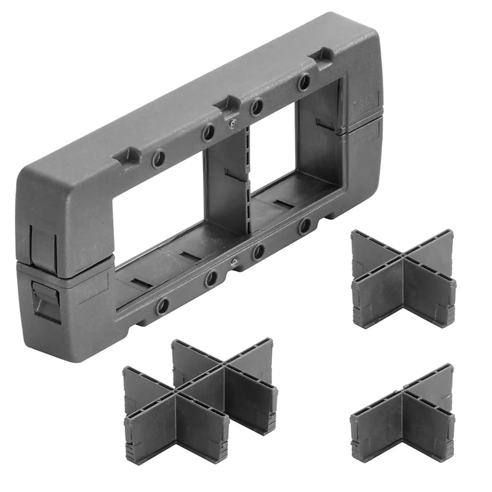 Weidmüller 2891560000 Sealing frame (Cable entries system), Cabtite (cable entry system), Polyamide, glass fibre-reinforced, Deep black, 153 x 64 x 24.2 mm, -40 °C…120 °C, (img_001) Weidmüller 2891560000 Sealing frame (Cable entries system), Cabtite (cable entry system), Polyamide, glass fibre-reinforced, Deep black, 153 x 64 x 24.2 mm, -40 °C…120 °C, (img_001)
