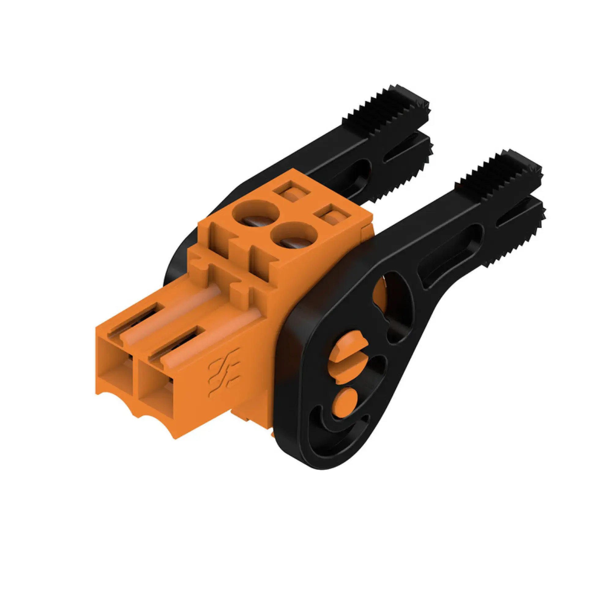 Weidmüller 1687650000 PCB connector (wire connection), 160 V, 17 A, Pitch in mm: 3.50, 1.5 mm², Number of poles: 2, Clamping yoke connection, Box (img_001)