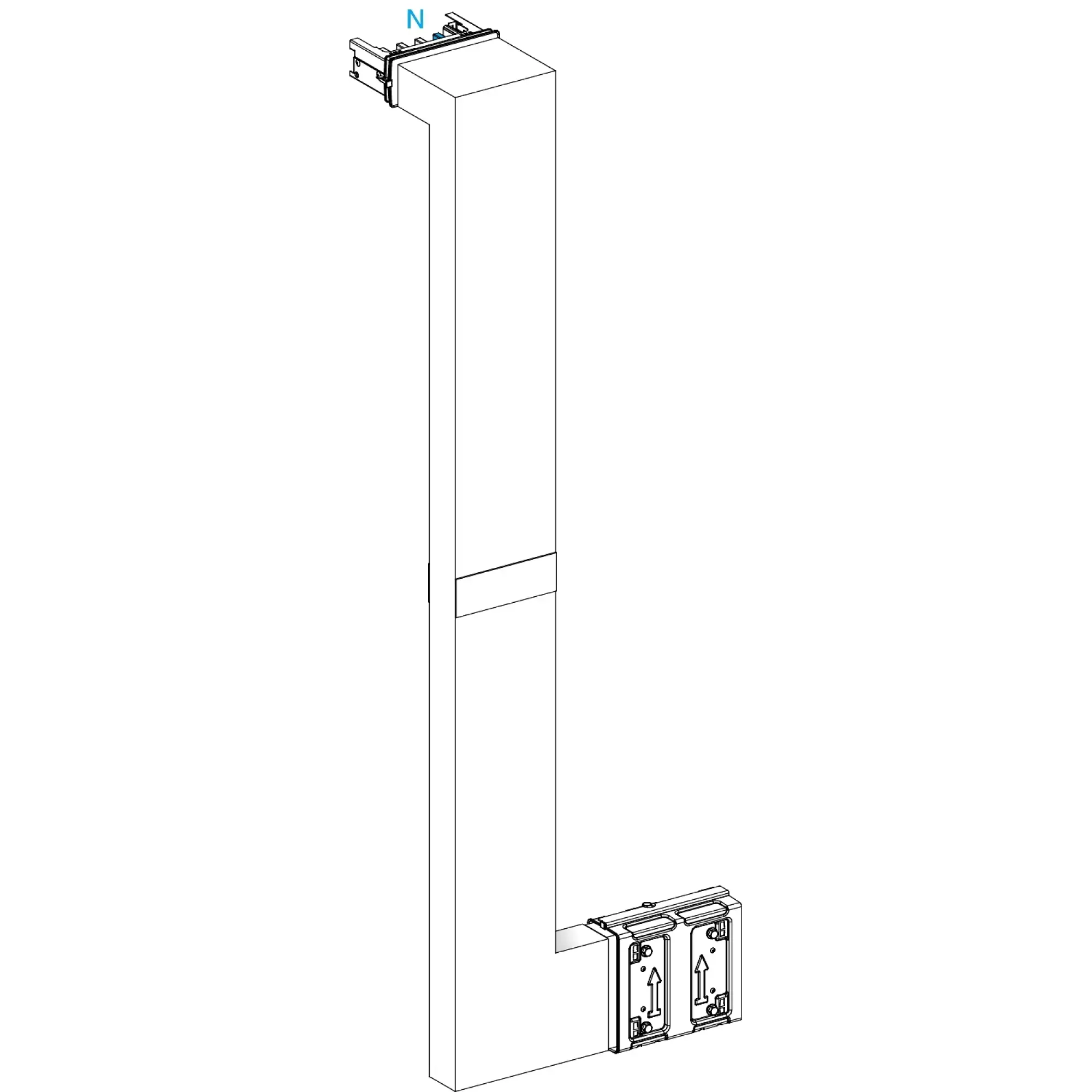 Schneider Electric KSA400DMBL41F KSA Multi-directional Change, 400A, Upwards Right, Fire Barrier (img_002)