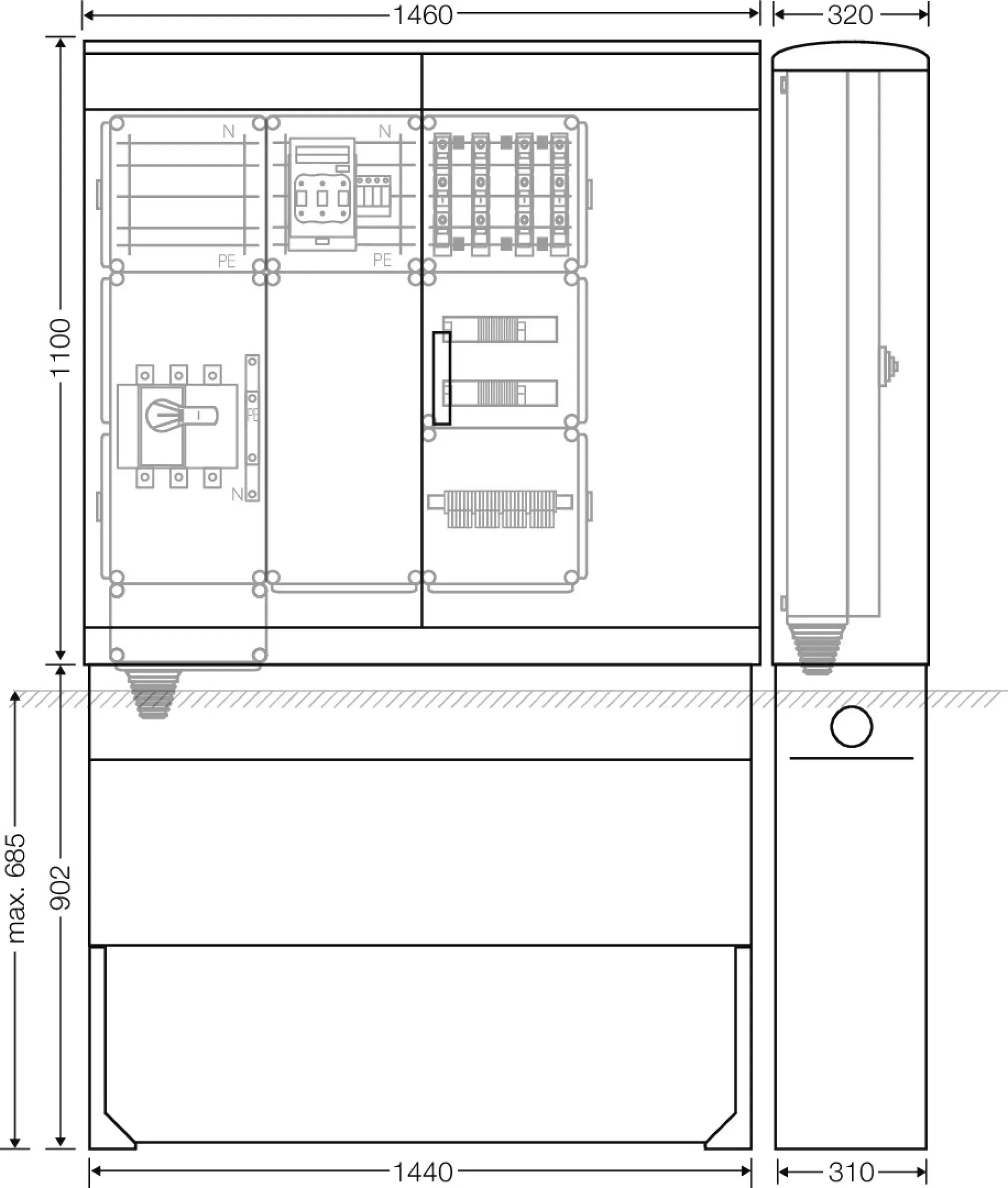Hensel 65000153 Ladeverteiler für bis zu 4 Ladepunkte à 22kW Mi EV 22kW 4111 (img_003) Hensel 65000153 Ladeverteiler für bis zu 4 Ladepunkte à 22kW Mi EV 22kW 4111 (img_003)