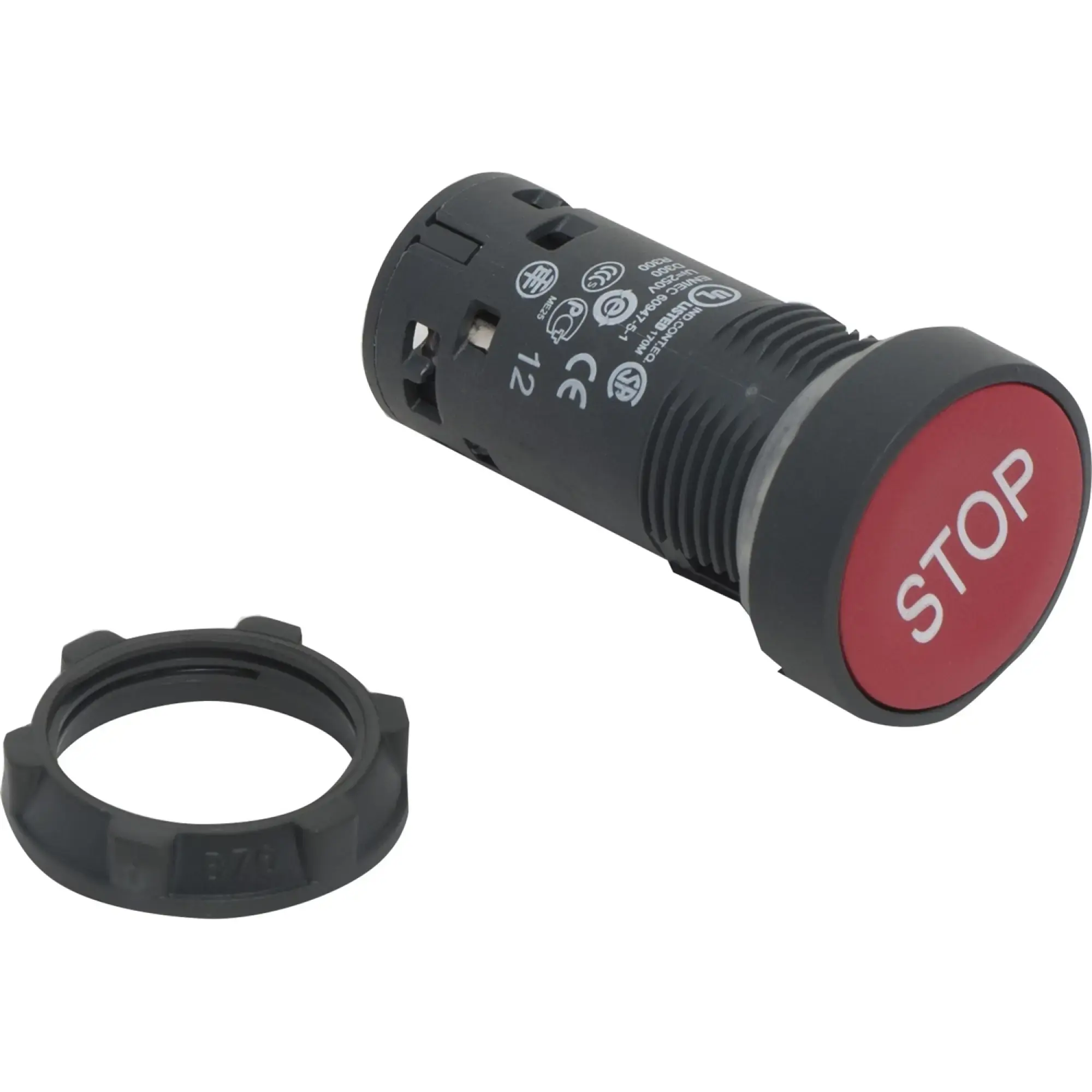 Schneider Electric XB7NA4234 Pushbutton, Harmony XB7, Monoblock, Plastic, Ø22mm, Red, 1NO, Screw Terminal, STOP (img_006) Schneider Electric XB7NA4234 Pushbutton, Harmony XB7, Monoblock, Plastic, Ø22mm, Red, 1NO, Screw Terminal, STOP (img_006)