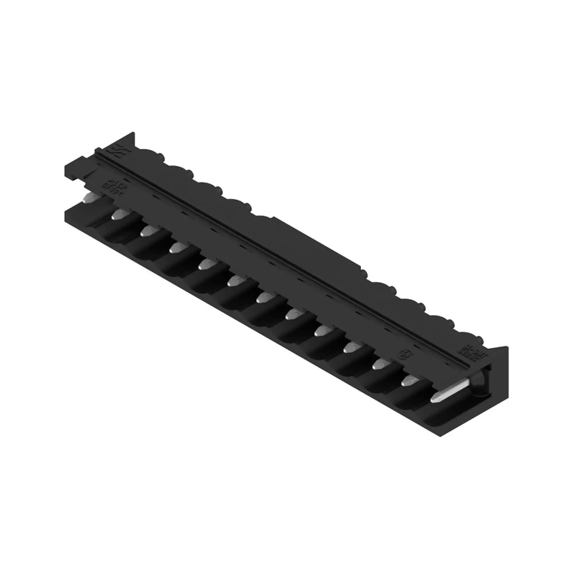 Weidmüller 1774872001 PCB connector (board connection), 320 V, 27.5 A, Pitch in mm: 5.08, Number of poles: 13, THT/THR solder connection, Box (img_001) Weidmüller 1774872001 PCB connector (board connection), 320 V, 27.5 A, Pitch in mm: 5.08, Number of poles: 13, THT/THR solder connection, Box (img_001)