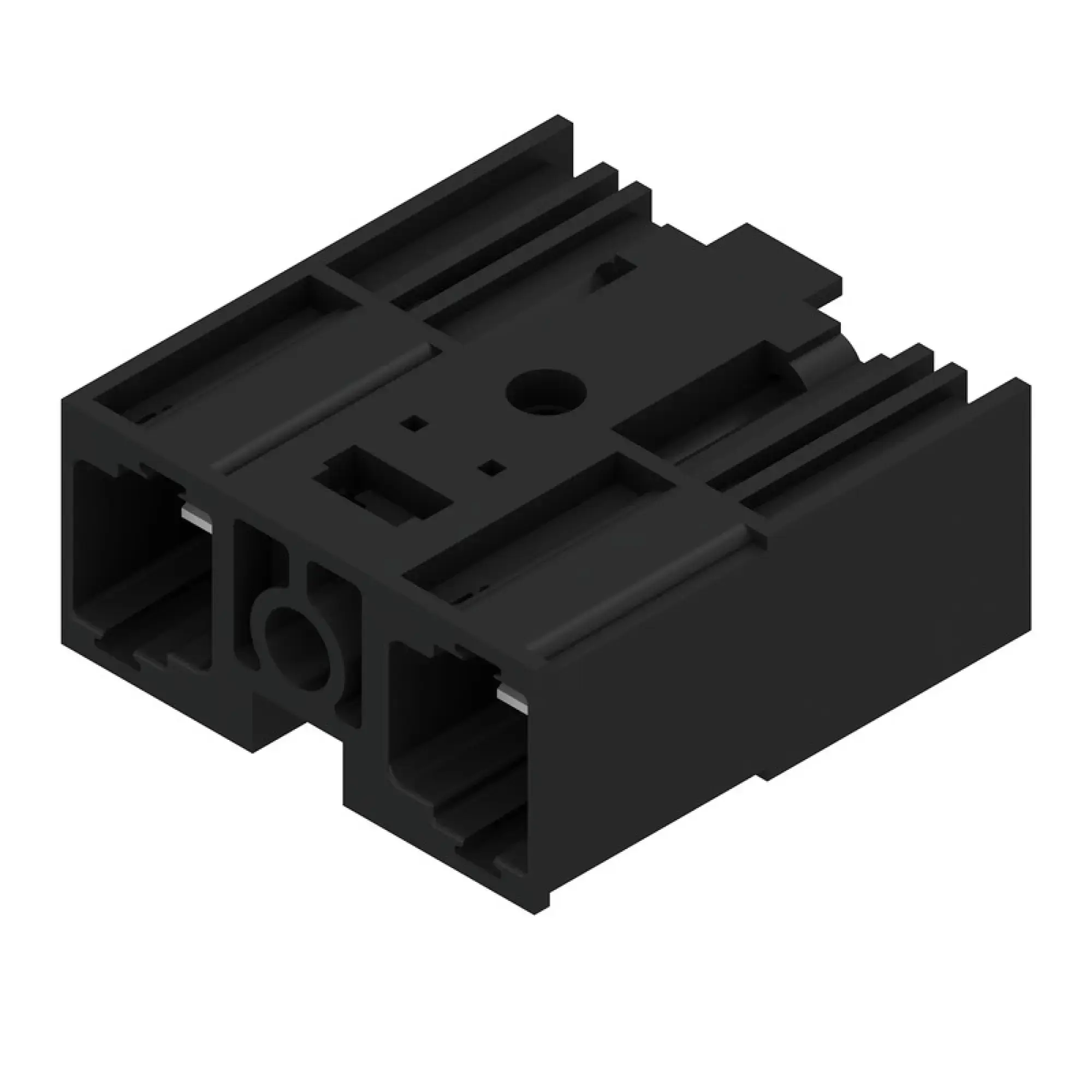 Weidmüller 1157310000 PCB connector (board connection), 1000 V, 78.3 A, Pitch in mm: 10.16, Number of poles: 2, THT solder connection, Box SU 10.16IT/02/270MF2 3.5AG BK BX SO (img_001) Weidmüller 1157310000 PCB connector (board connection), 1000 V, 78.3 A, Pitch in mm: 10.16, Number of poles: 2, THT solder connection, Box SU 10.16IT/02/270MF2 3.5AG BK BX SO (img_001)