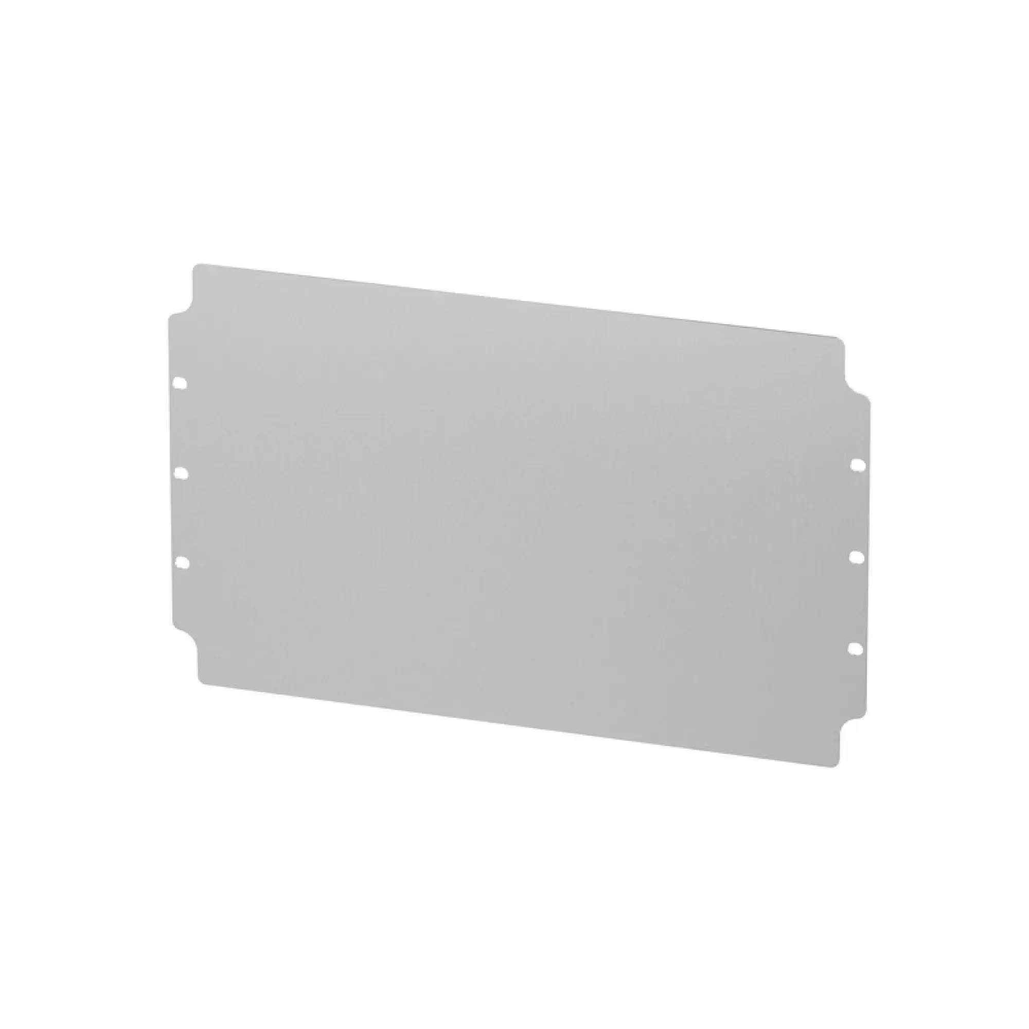Weidmüller 9510650000 Mounting plate (Housing), Klippon POK (polyester empty enclosure), 384 x 234 x 1.5 mm, Sheet steel, galvanized, Miscellaneous, silver (img_001)