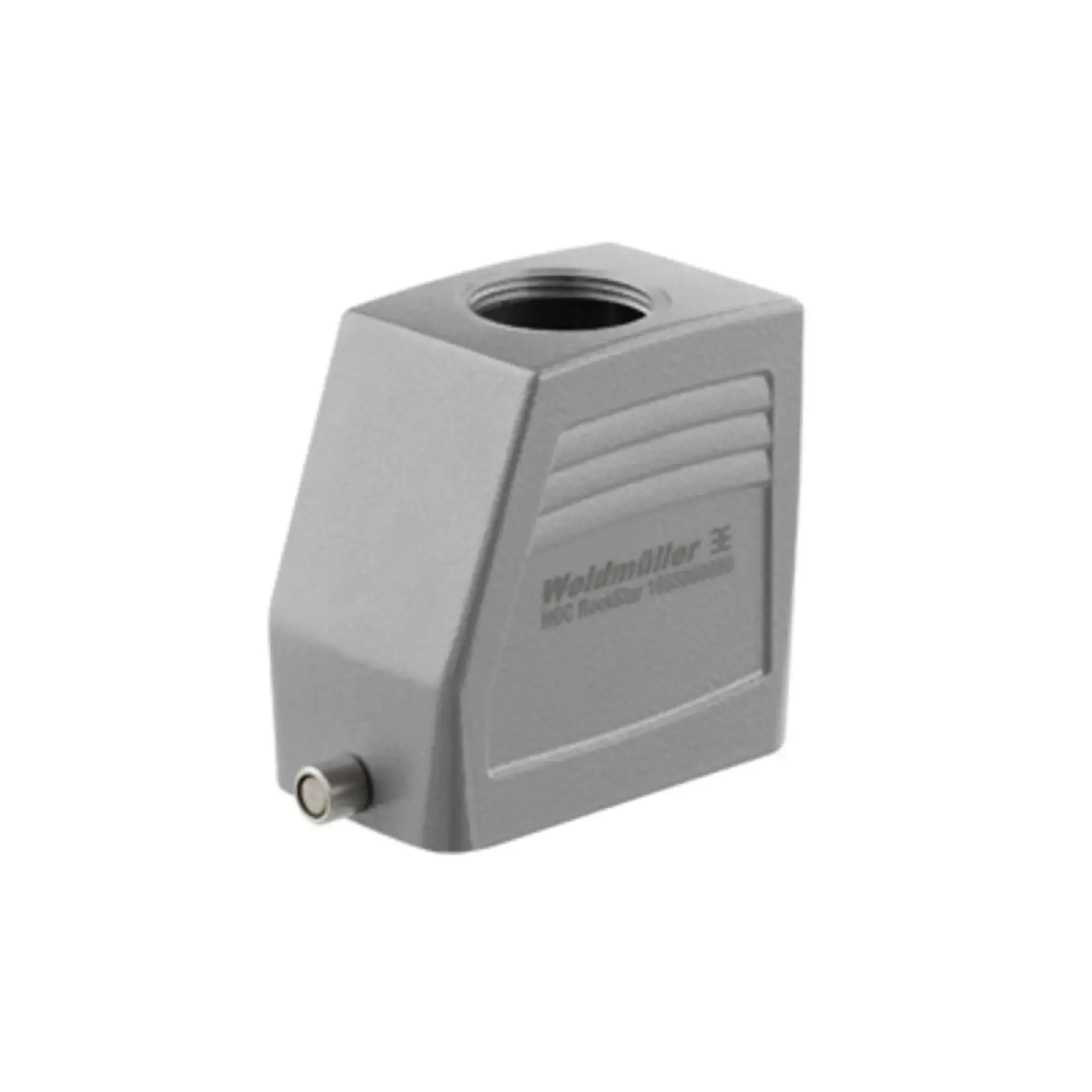Weidmüller 1655380000 Housing (industry plug-in connectors), Cable entry from top, Plug housing, End-locking clamp, lower side, Size: 4, IP65 (in plugged condition) (img_001)