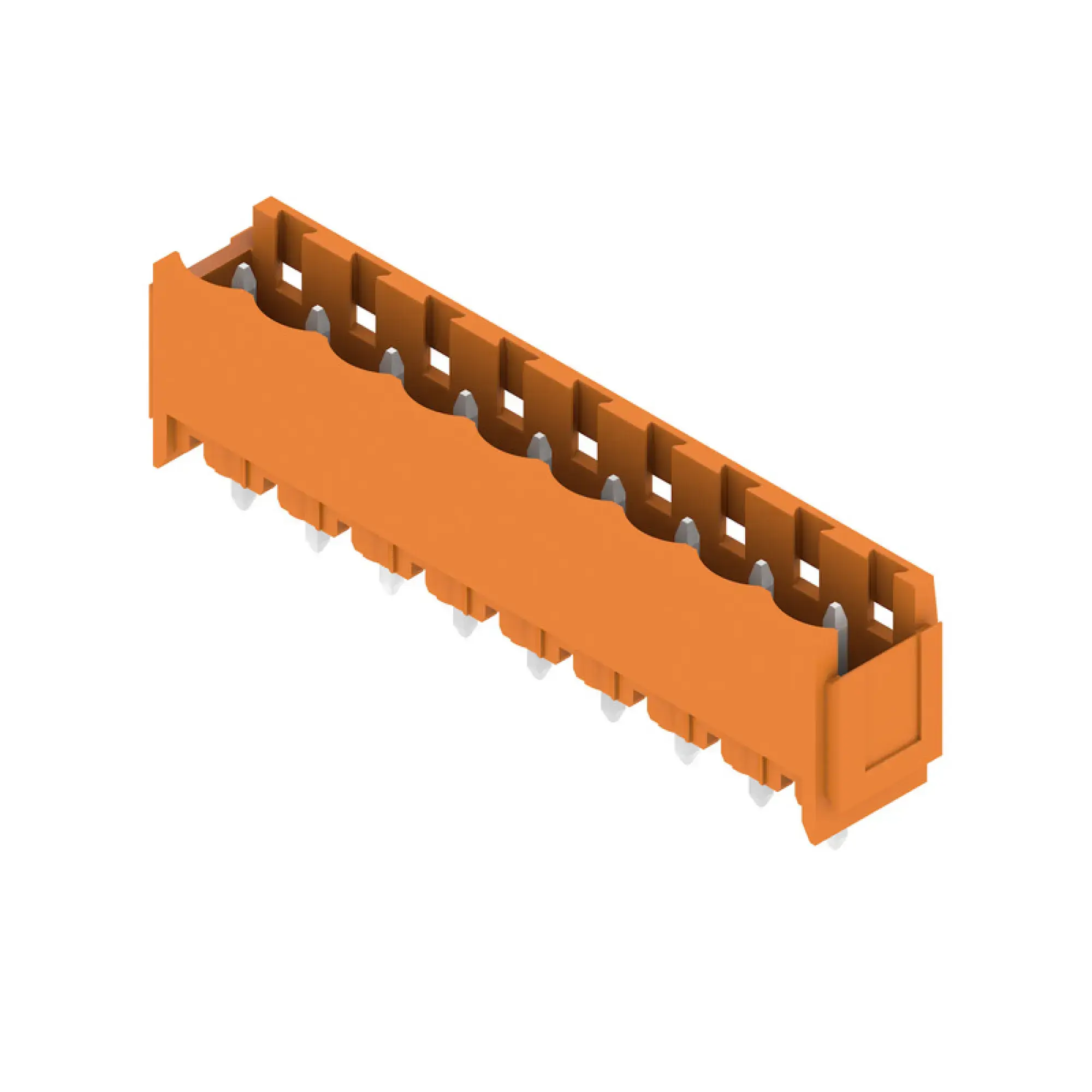 Weidmüller 1147540000 PCB connector (board connection), 320 V, 24 A, Pitch in mm: 5.08, Number of poles: 9, THT solder connection, Box (img_001)