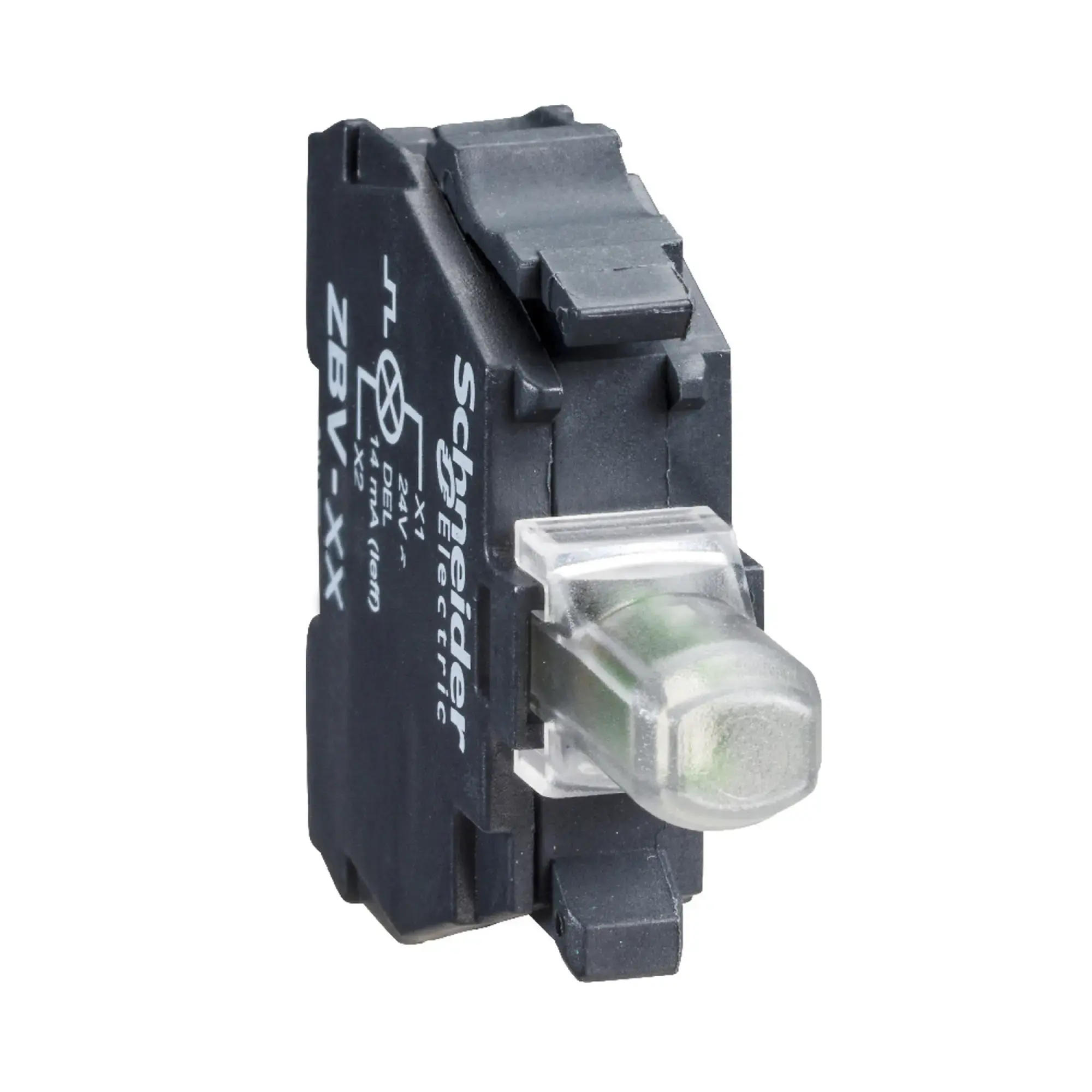 Schneider Electric ZBV18B1 Universal LED Module, Harmony XB4 and XB5, Flashing Light, White, Screw Terminal, 24V ACDC (img_008)
