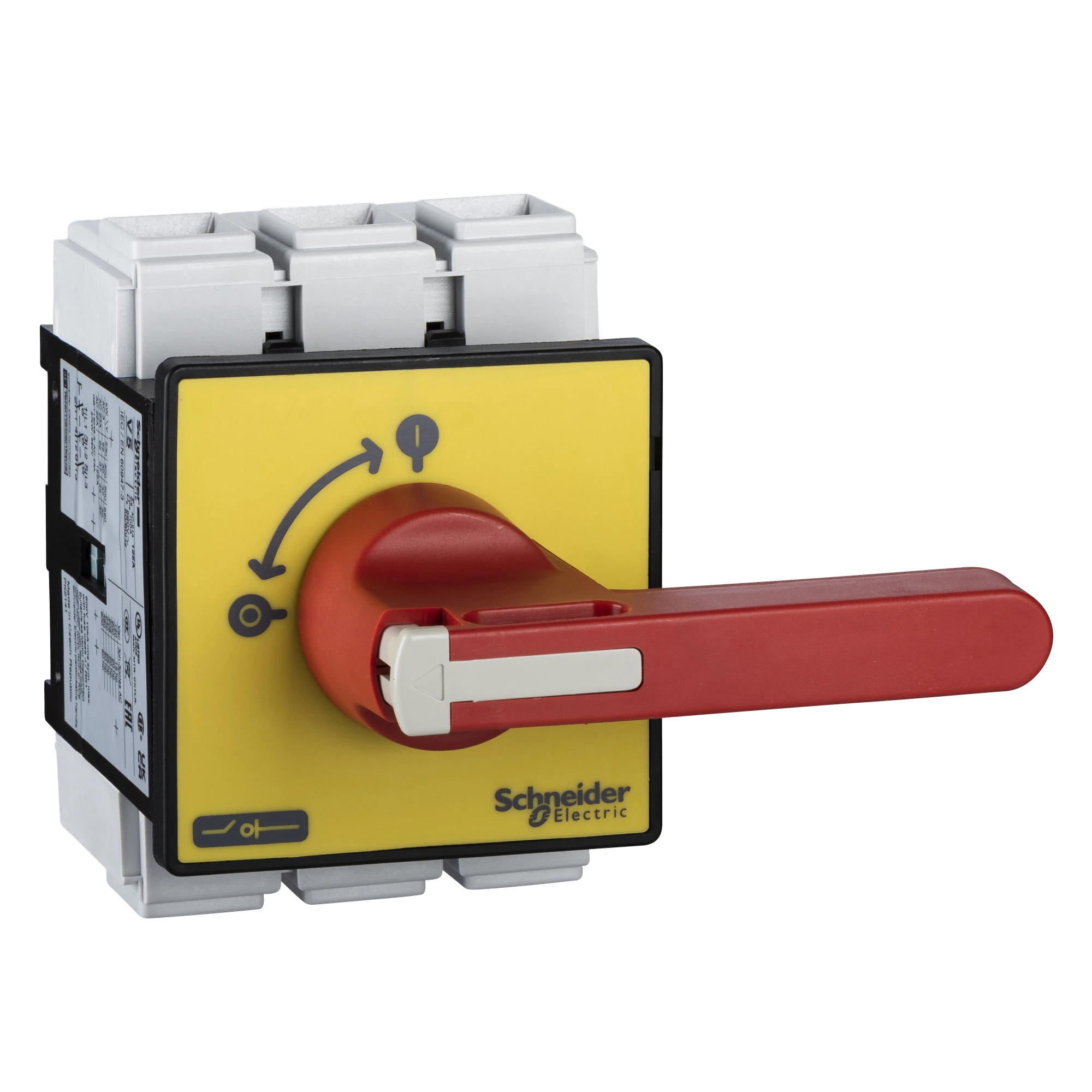 Schneider Electric VCF5 Emergency-Off/Main Switch, 4-hole mounting, 3p, 690V, 125A, Long red lockable handle (img_001) Schneider Electric VCF5 Emergency-Off/Main Switch, 4-hole mounting, 3p, 690V, 125A, Long red lockable handle (img_001)