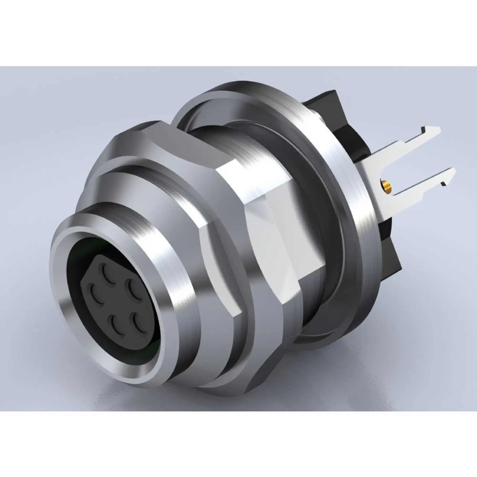 Weidmüller 2423700000 Circular plug connector, installation (PCB connection system), M8, Number of poles: 5, Rear panel mounting, M 12 (img_001) Weidmüller 2423700000 Circular plug connector, installation (PCB connection system), M8, Number of poles: 5, Rear panel mounting, M 12 (img_001)