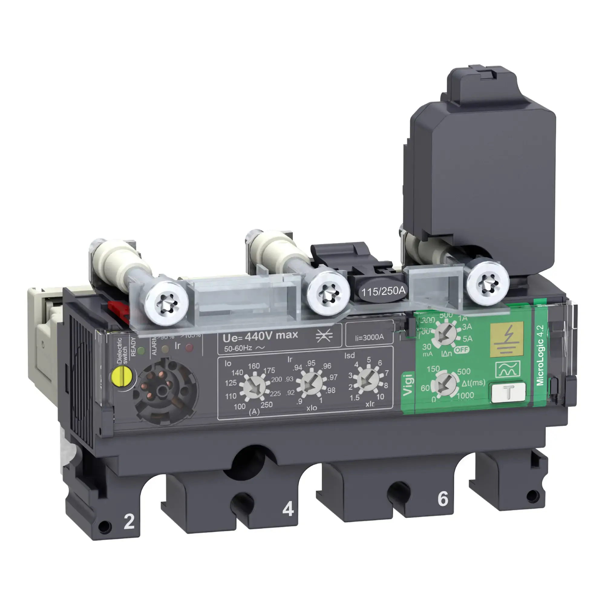 Schneider Electric C1634V160 Electronic Trip Unit MicroLogic 4.2 160A 3P3D for ComPacT NSX160-250 Circuit Breaker (img_002)