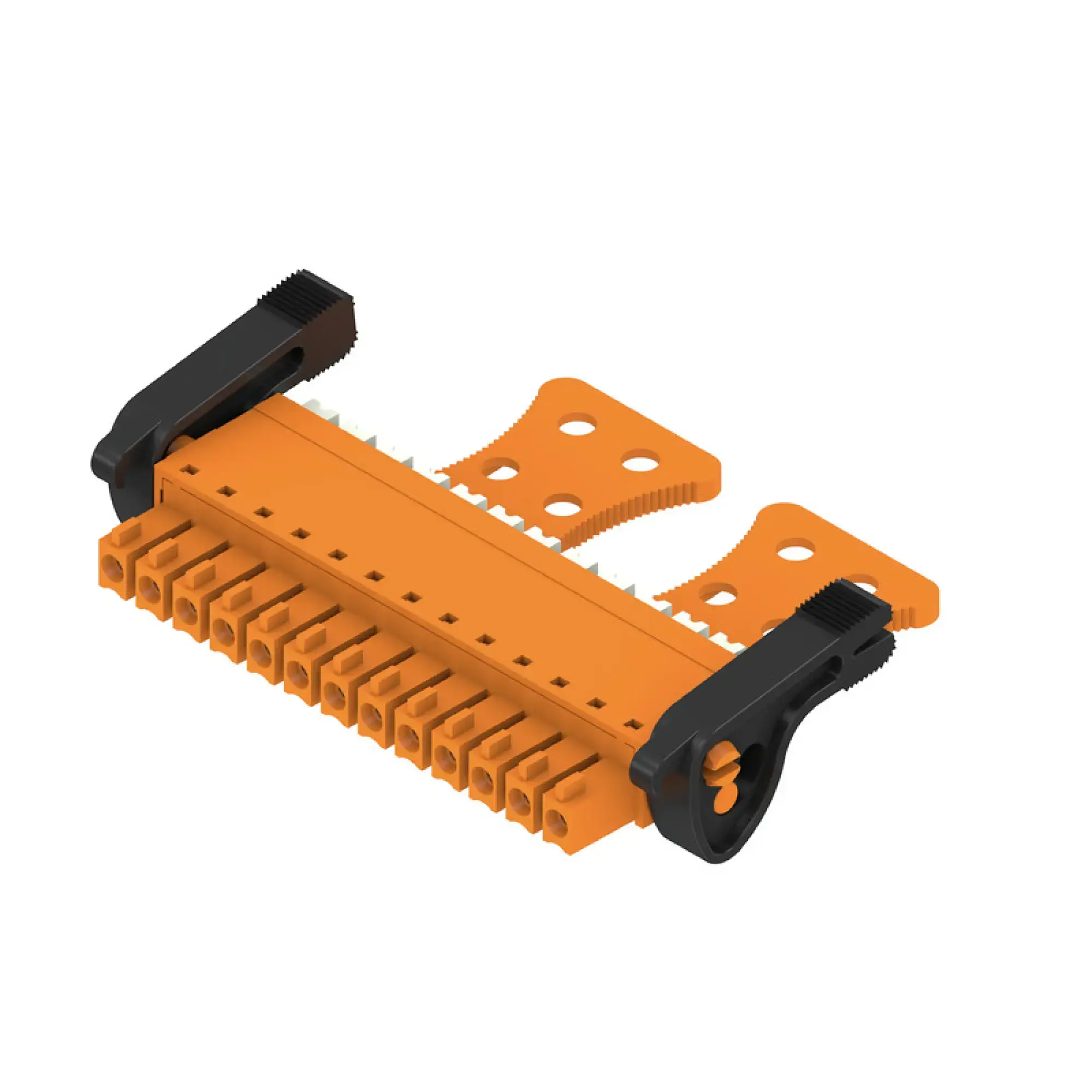 Weidmüller 2442930000 PCB connector (wire connection), 160 V, 17.5 A, Pitch in mm: 3.81, 1.5 mm², Number of poles: 13, PUSH IN with actuator, Box (img_001)