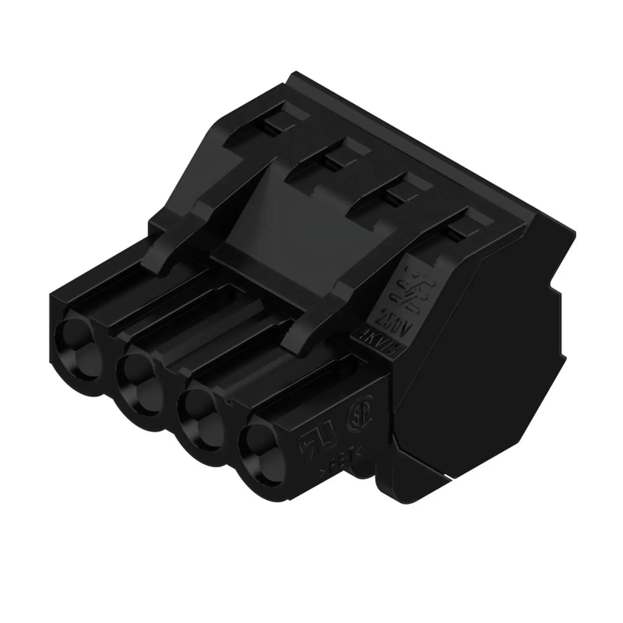 Weidmüller 1946580000 PCB connector (wire connection), 320 V, 17.5 A, Pitch in mm: 5.08, 4 mm², Number of poles: 4, Clamping yoke connection, Box (img_001) Weidmüller 1946580000 PCB connector (wire connection), 320 V, 17.5 A, Pitch in mm: 5.08, 4 mm², Number of poles: 4, Clamping yoke connection, Box (img_001)