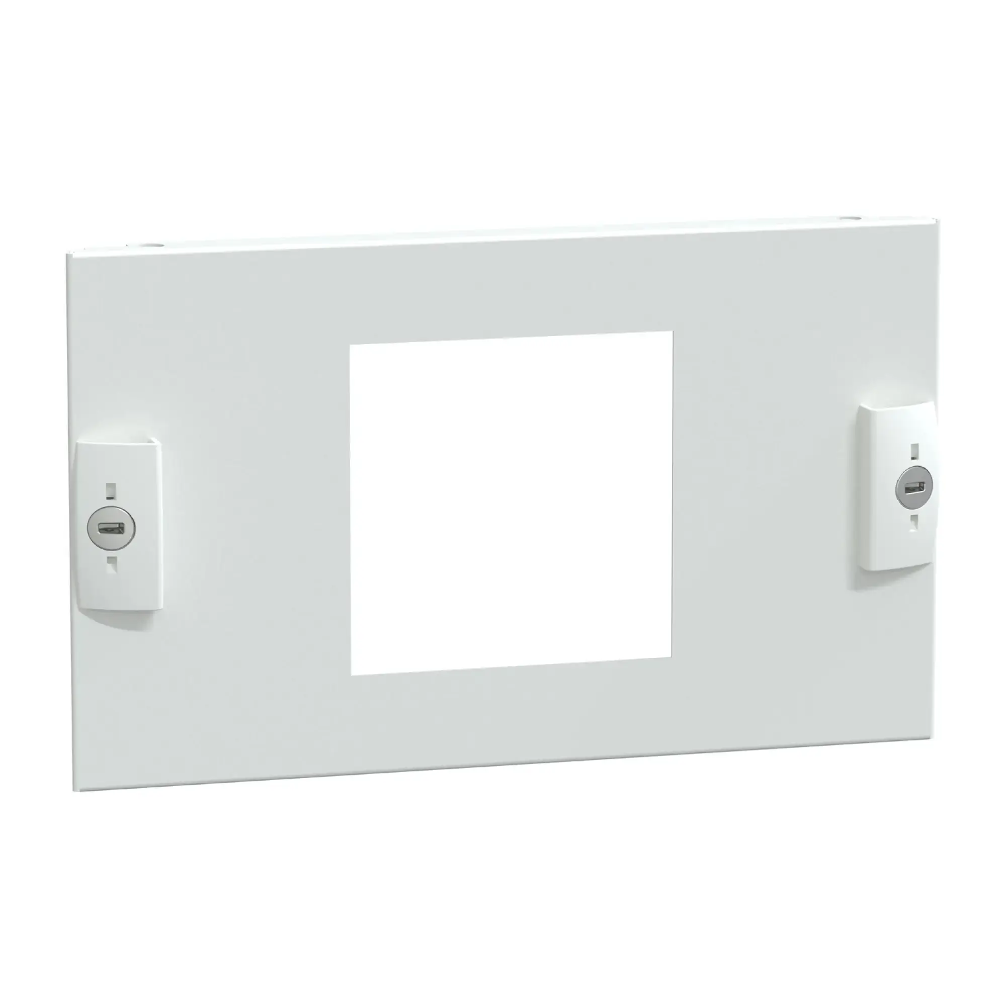 Schneider Electric LVS03923 PrismaSeT-P, Front Panel, with 96x96mm Cutout, Width=400mm, Height=3 Modules (img_002) Schneider Electric LVS03923 PrismaSeT-P, Front Panel, with 96x96mm Cutout, Width=400mm, Height=3 Modules (img_002)