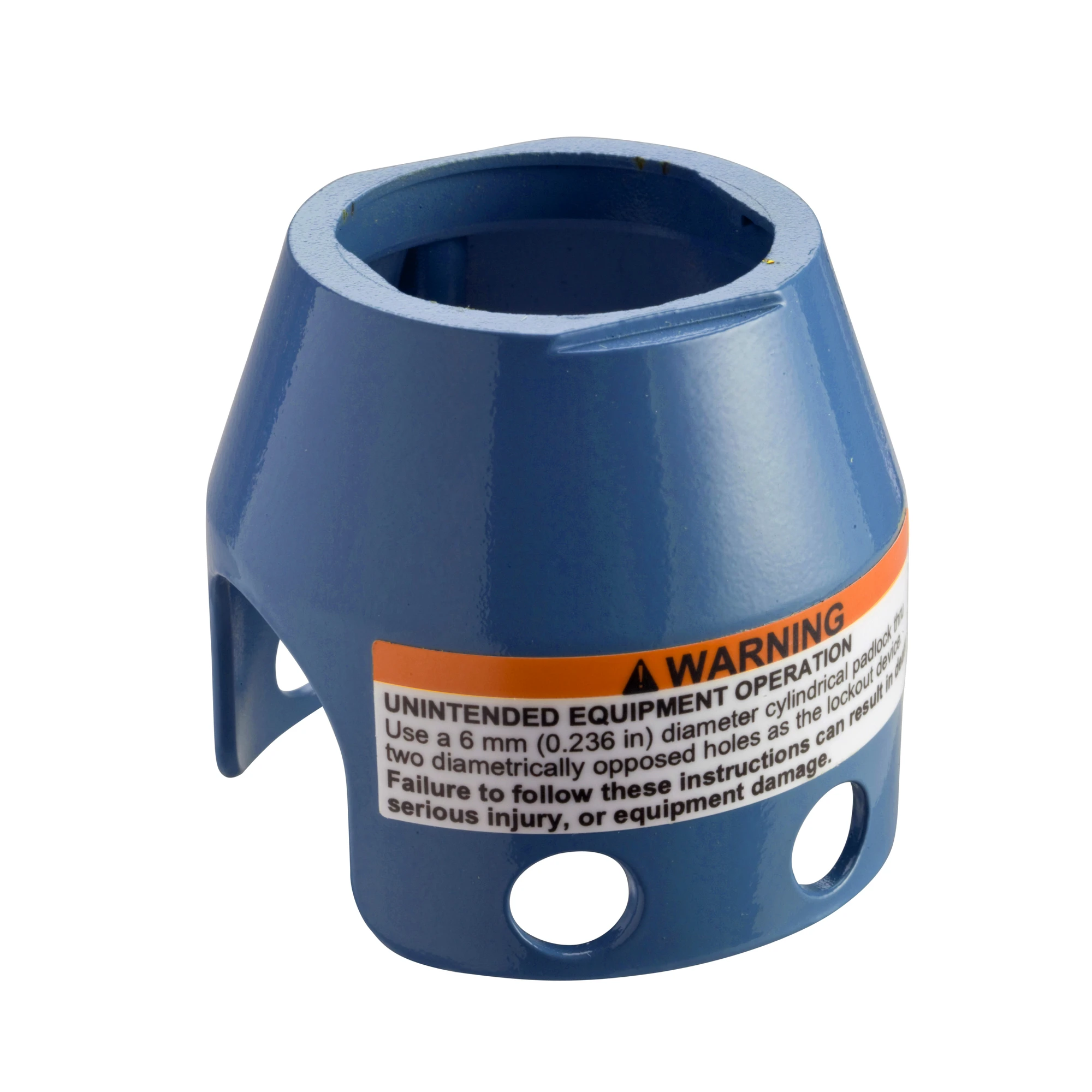 Schneider Electric ZBZ1606 Protective collar for Ø 40 mushroom pushbuttons and Ø 22mm devices, blue (img_001)