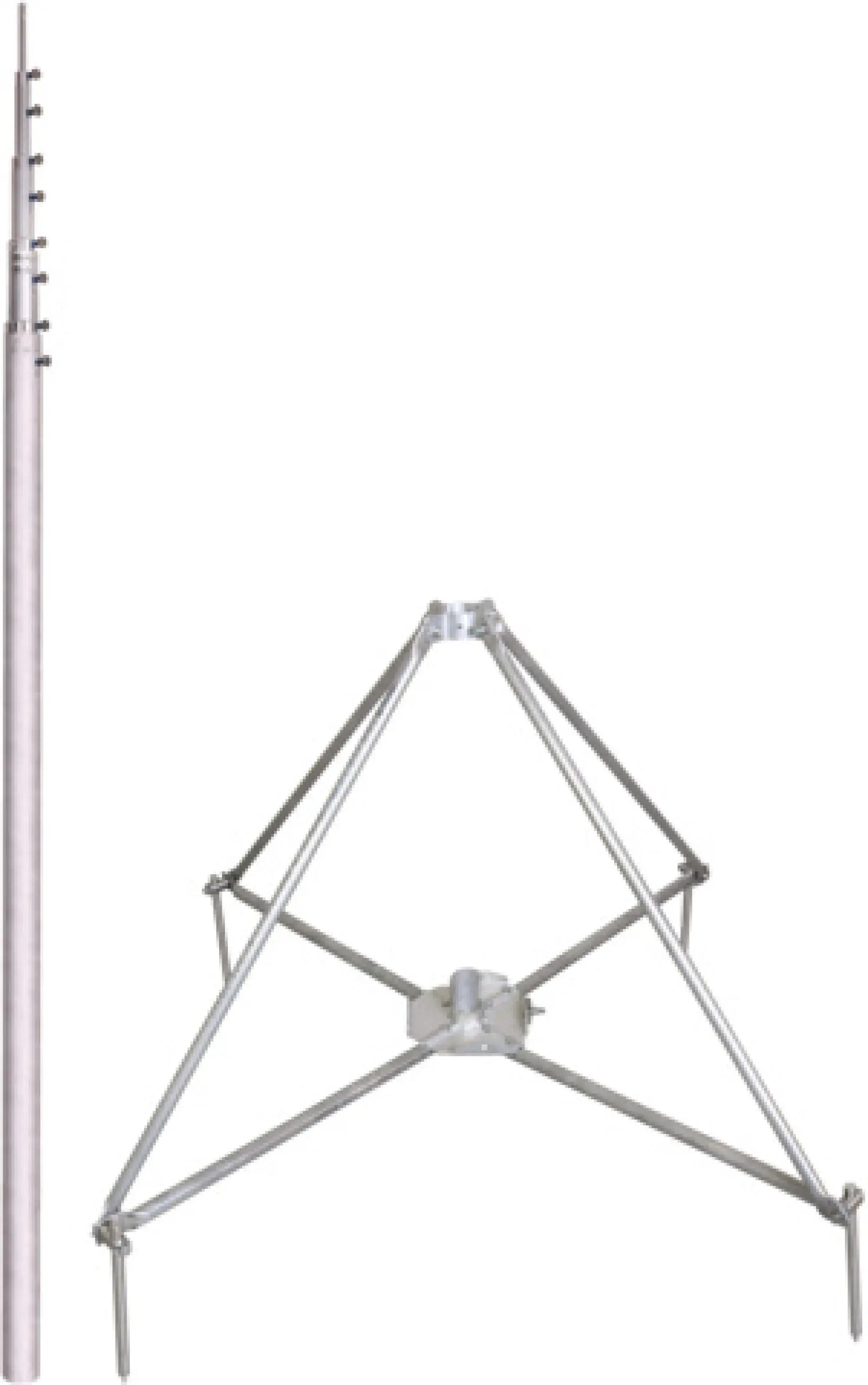 Dehn 105712 -SET- telesc. air-term. rod L6.5m Al with 4-legged stand D50mm R680mm StSt (img_001) Dehn 105712 -SET- telesc. air-term. rod L6.5m Al with 4-legged stand D50mm R680mm StSt (img_001)