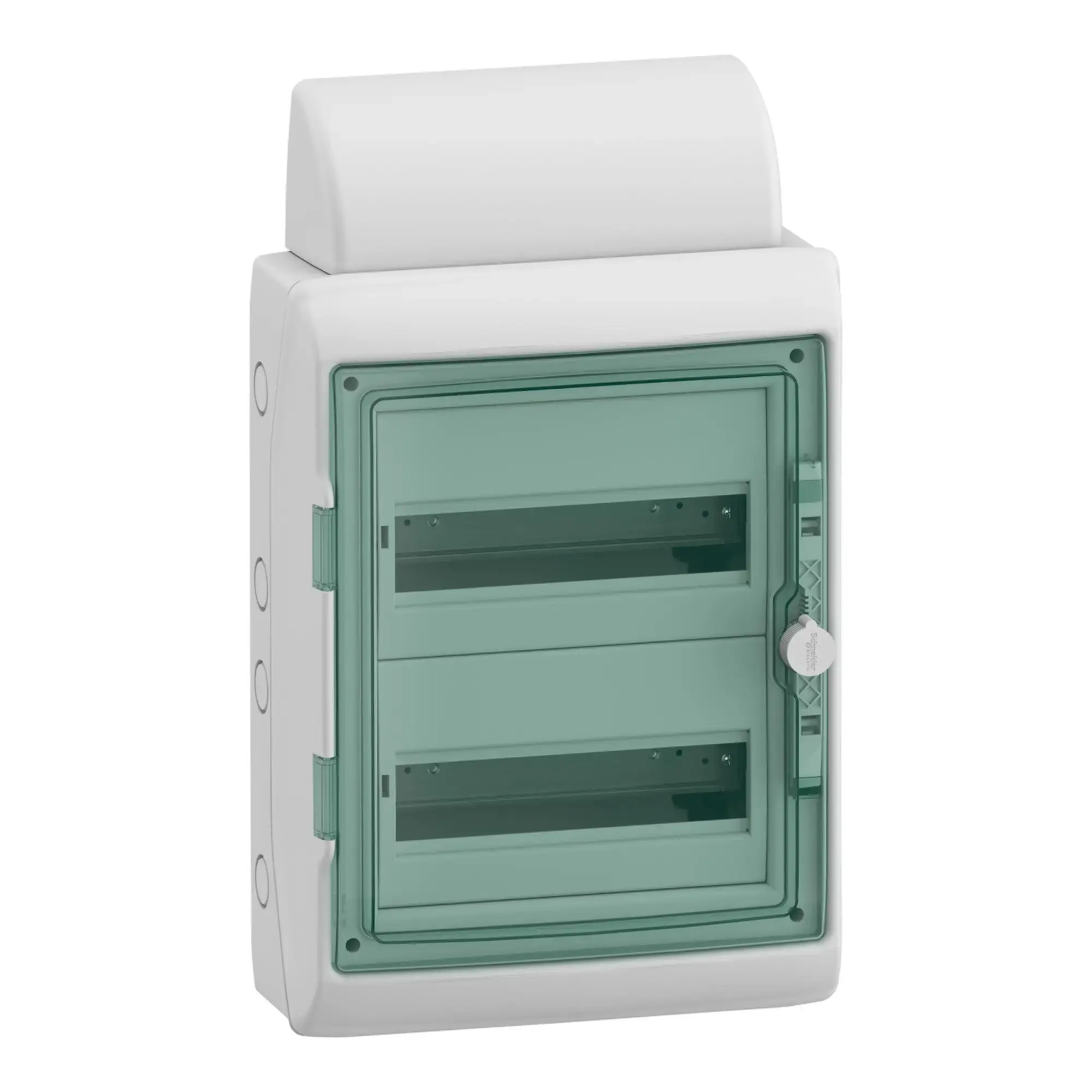 Schneider Electric 13433DE Verteiler für Reiheneinbaugeräte, Mureva Feuchtraumverteilertechnik, 2x12 reihen, Steckklemmen (img_002)