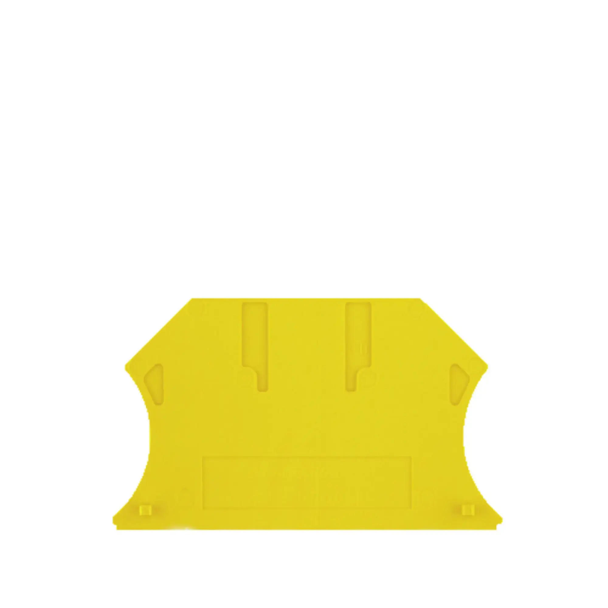 Weidmüller 1050020000 End plate (terminals), yellow, Height: 56 mm, Width: 1.5 mm, V-0, Wemid (img_001) Weidmüller 1050020000 End plate (terminals), yellow, Height: 56 mm, Width: 1.5 mm, V-0, Wemid (img_001)