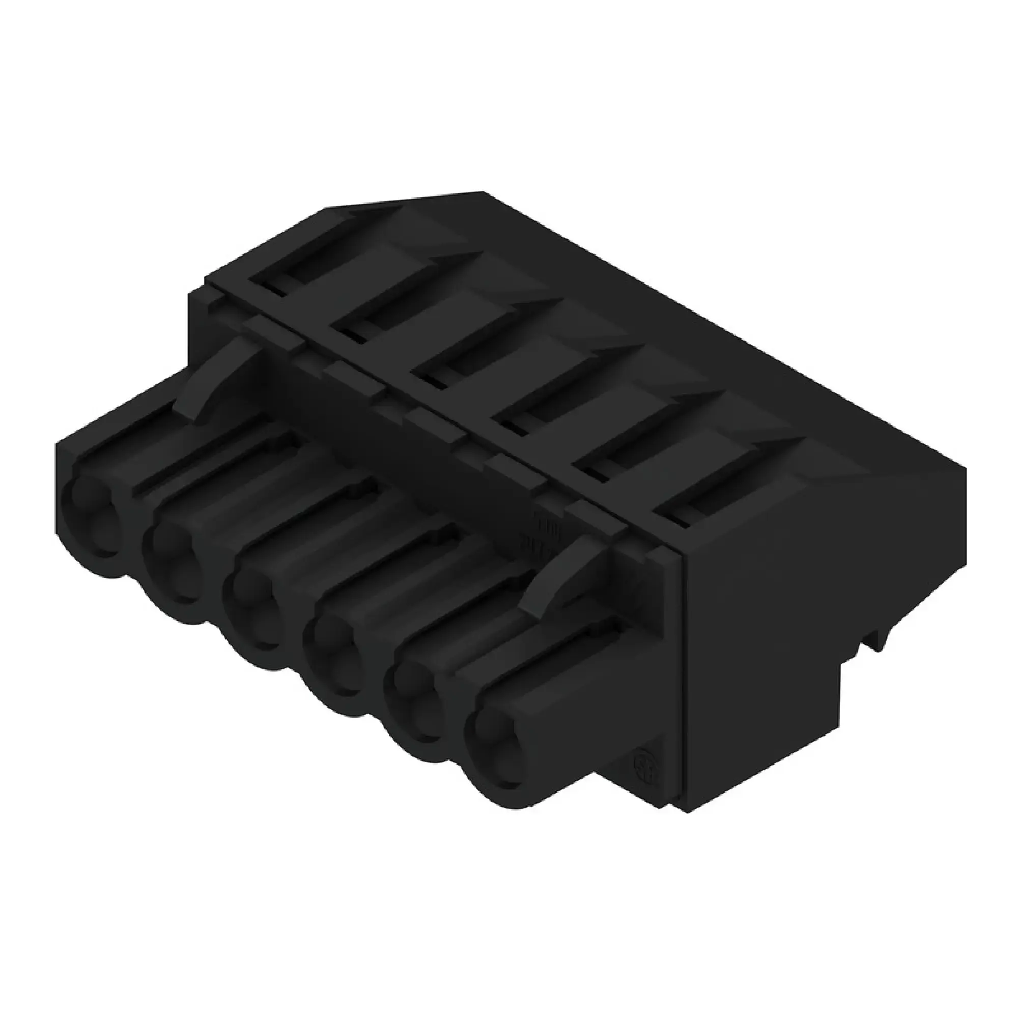 Weidmüller 1949060000 PCB connector (wire connection), 320 V, 23 A, Pitch in mm: 5.08, 4 mm², Number of poles: 6, Clamping yoke connection, Box (img_001)