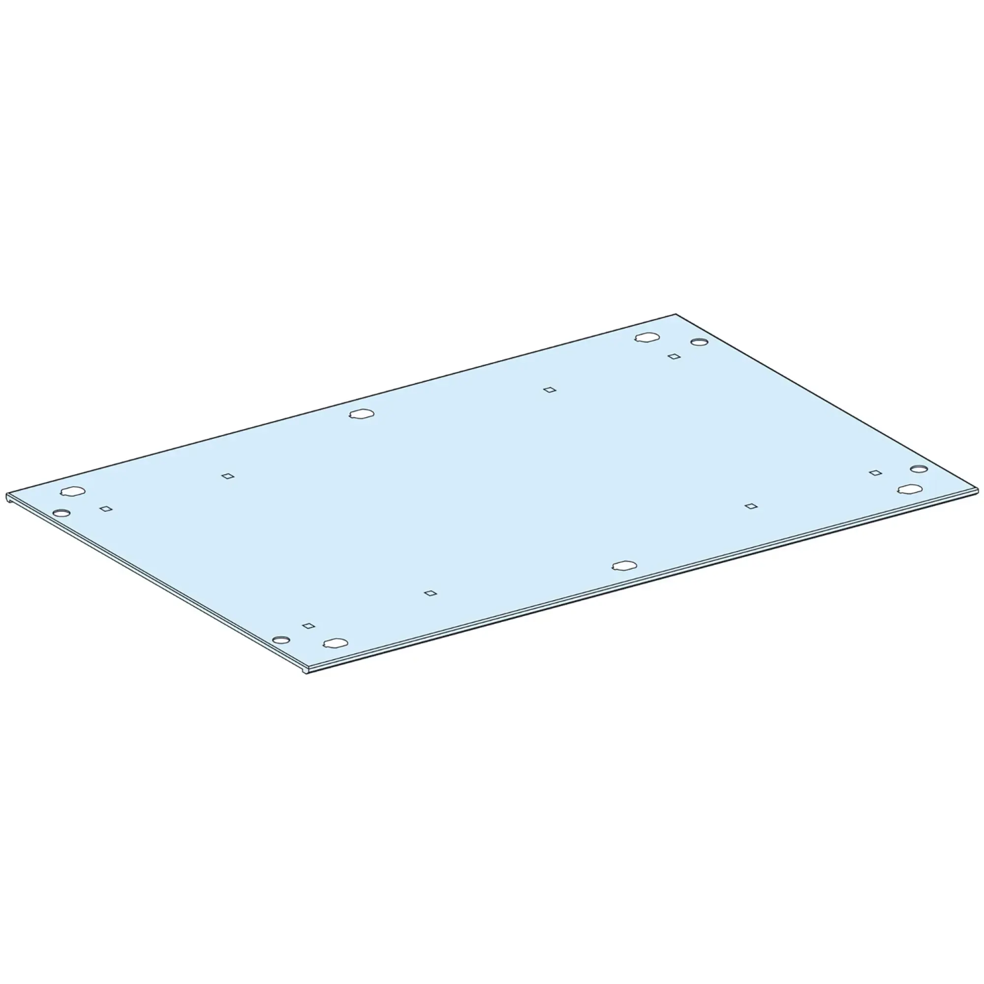 Schneider Electric LVS08436 PrismaSeT-P, Roof, IP30, Width=650mm, Depth=400mm (img_002)