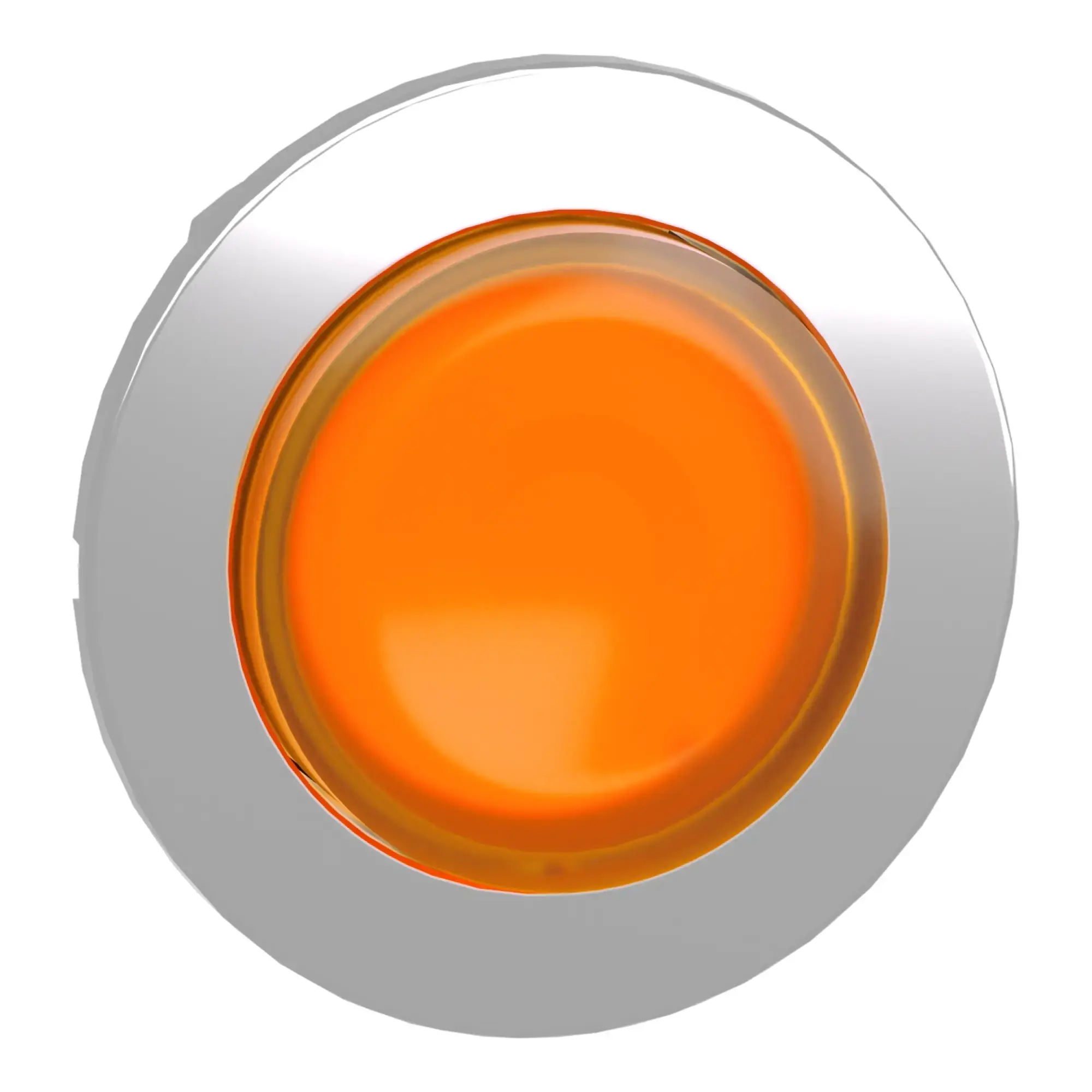Schneider Electric ZB4FH53 Illuminated pushbutton, front element, Harmony XB4F, metal, 30mm, orange, protruding, for universal LED, latching (img_009)
