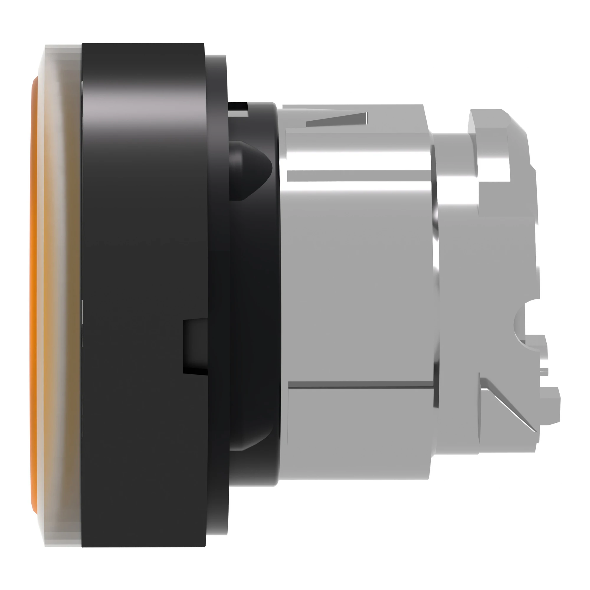 Schneider Electric ZB4BW3537 Illuminated push button, front element, Harmony XB4, metal black, 22mm, orange, unlabeled, momentary, for universal LED (img_006) Schneider Electric ZB4BW3537 Illuminated push button, front element, Harmony XB4, metal black, 22mm, orange, unlabeled, momentary, for universal LED (img_006)