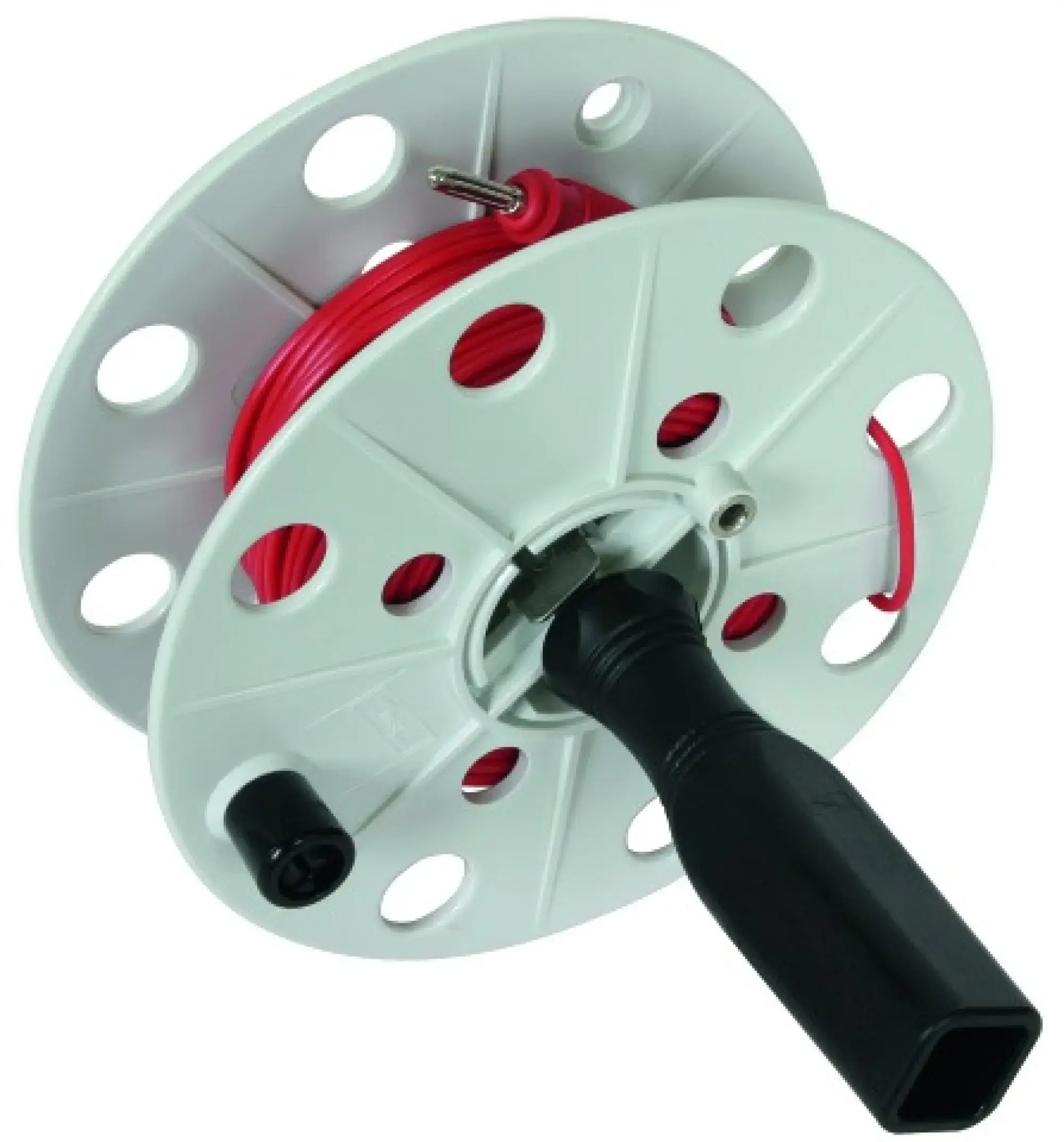 Dehn 585310 Coiler plastic grey W 40mm w. socket a. 25m wire 0.75mm² red w. split plug (img_003) Dehn 585310 Coiler plastic grey W 40mm w. socket a. 25m wire 0.75mm² red w. split plug (img_003)