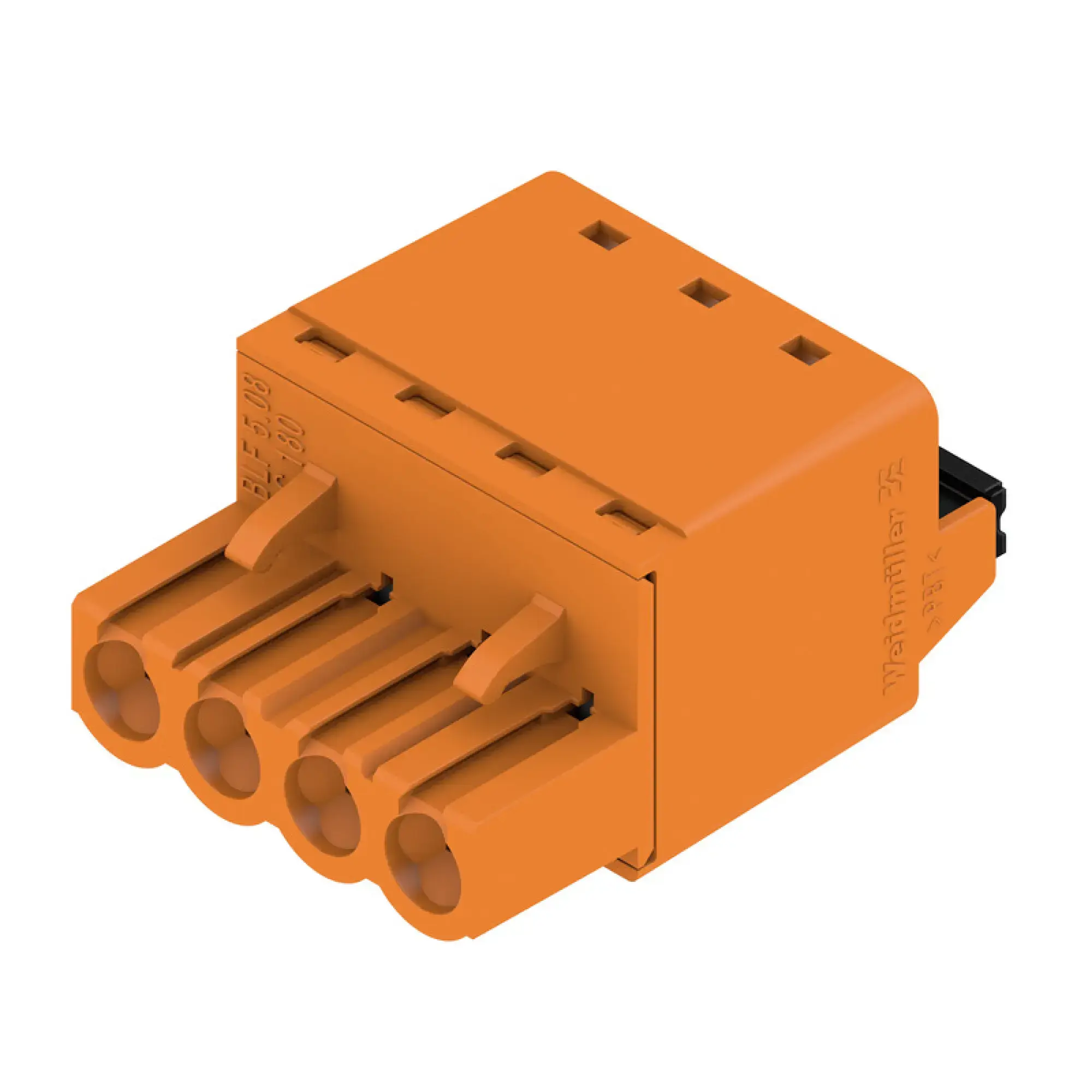 Weidmüller 1013710000 PCB connector (wire connection), 320 V, 24 A, Pitch in mm: 5.08, 3.31 mm², Number of poles: 4, PUSH IN with actuator, Box (img_001)