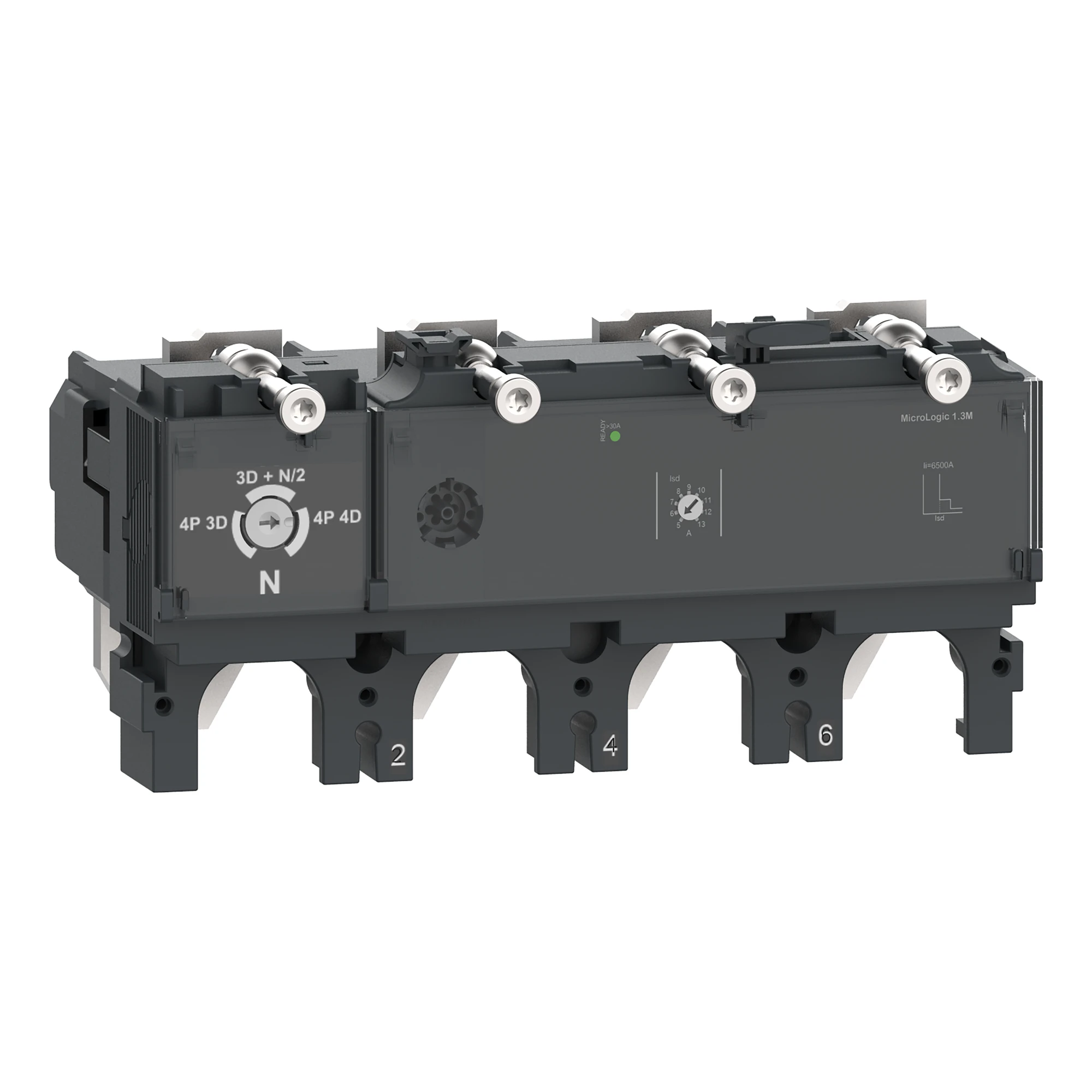 Schneider Electric C6342D630 Electronic Trip Unit MicroLogic 2.3 630A 4P4D for Compact NSX630 Circuit Breaker (img_001)