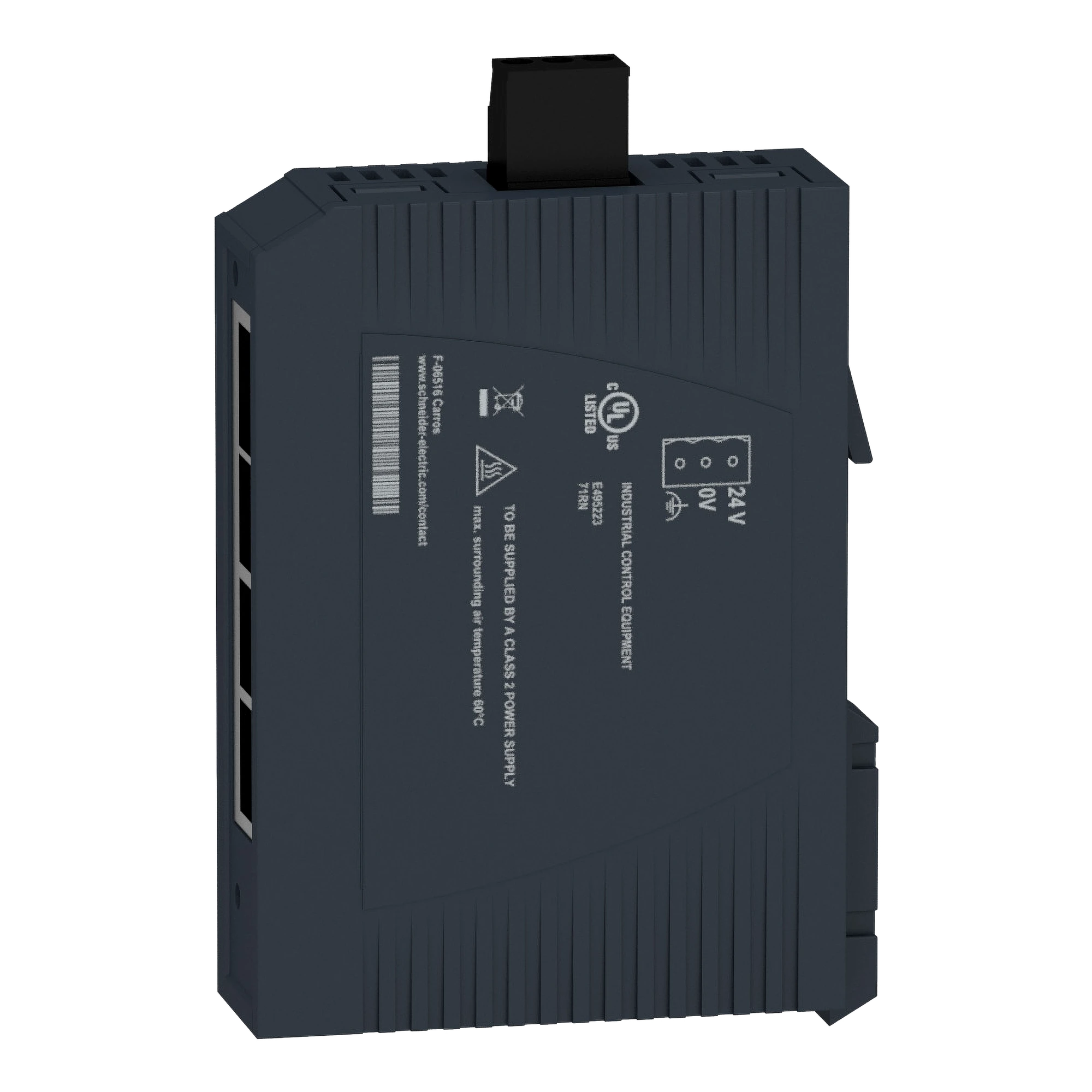 Schneider Electric MCSESU053F1CU0 Modicon Unmanaged Switch, 4 Ports for Copper (4TX 10/100 Mbps) + 1 Port for Multimode Fiber (1FX-MM 100 Mbps) (img_003)