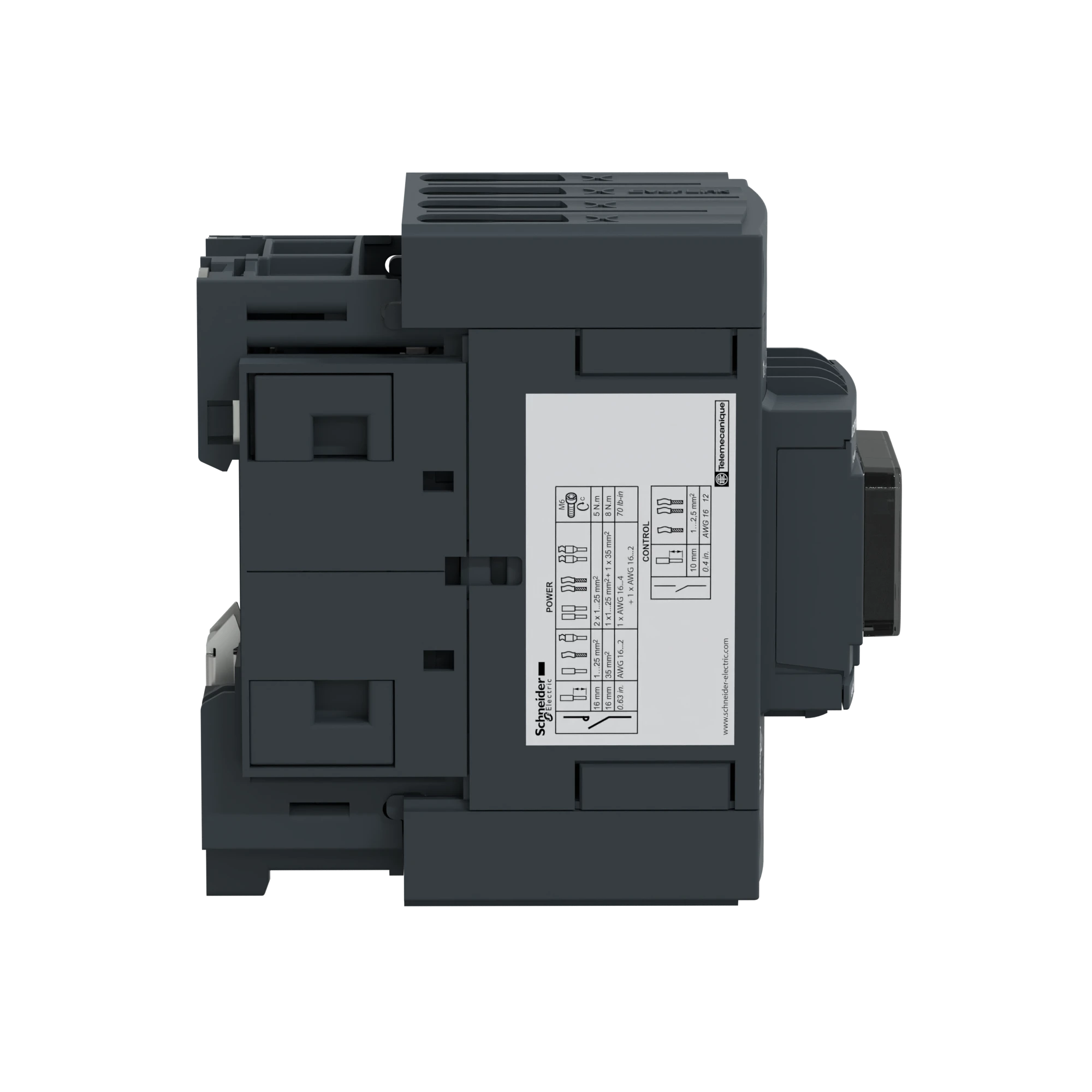 Schneider Electric LC1DT60AE7 Power contactor LC1D 4p, +1NO+1NC, Coil 48 V AC (img_004)
