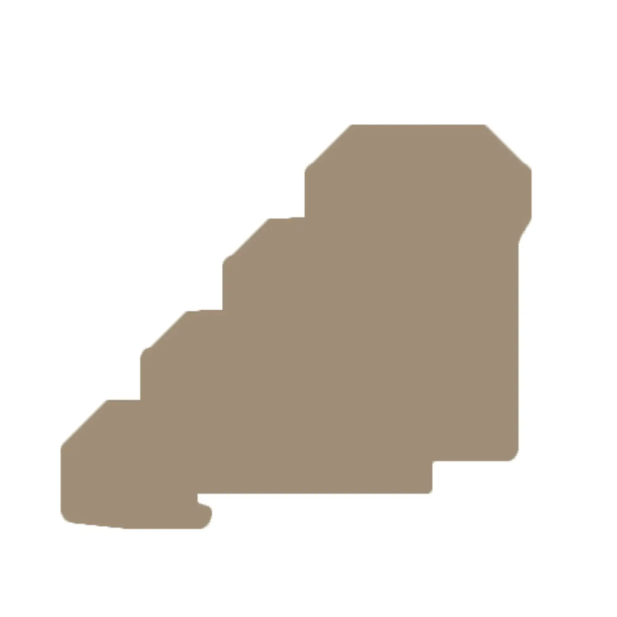 Weidmüller 1784160000 End plate (terminals), dark beige, Height: 71.35 mm, Width: 1.5 mm, V-0, Wemid (img_001) Weidmüller 1784160000 End plate (terminals), dark beige, Height: 71.35 mm, Width: 1.5 mm, V-0, Wemid (img_001)