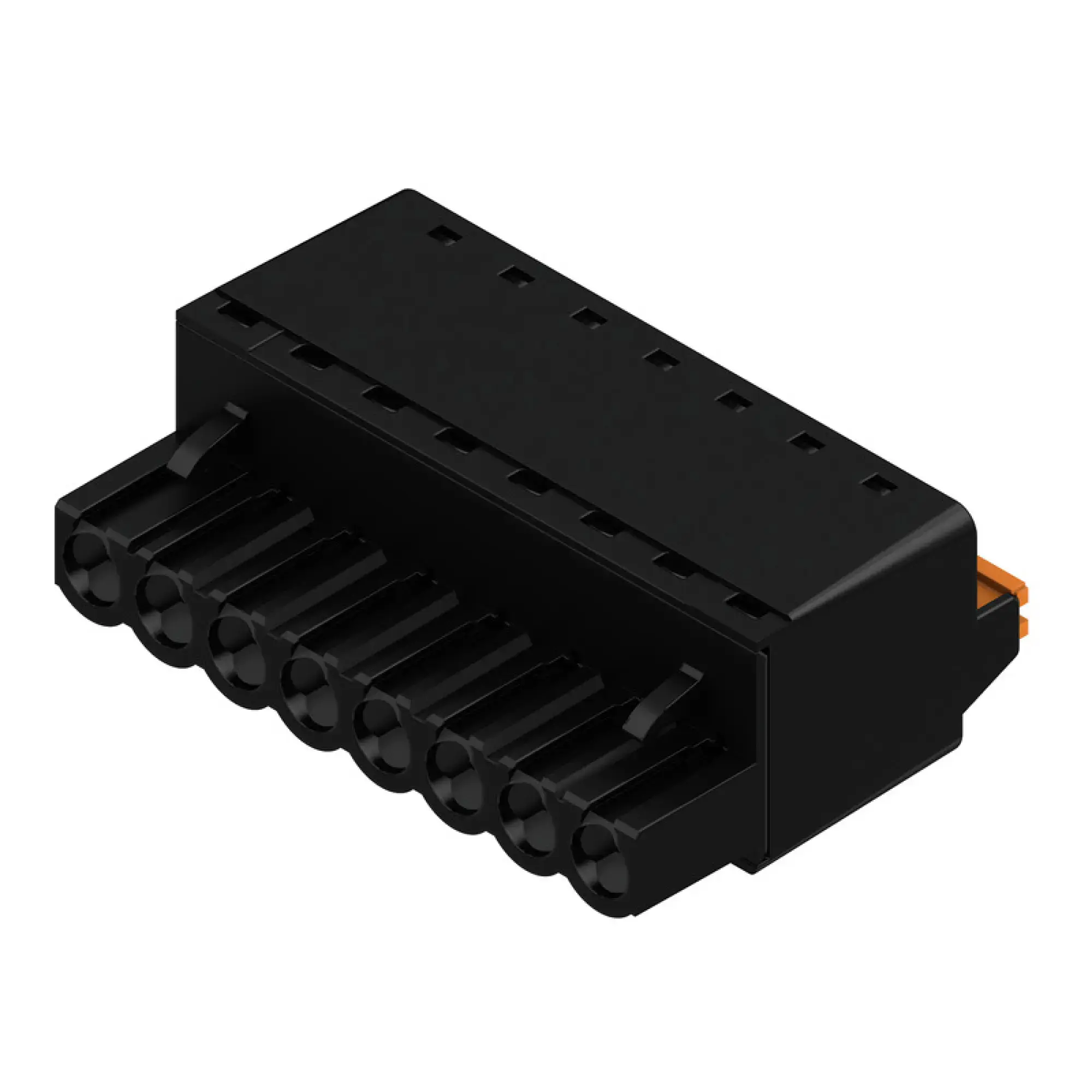Weidmüller 1017740000 PCB connector (wire connection), 320 V, 23 A, Pitch in mm: 5.00, 3.31 mm², Number of poles: 8, PUSH IN with actuator, Box (img_001)