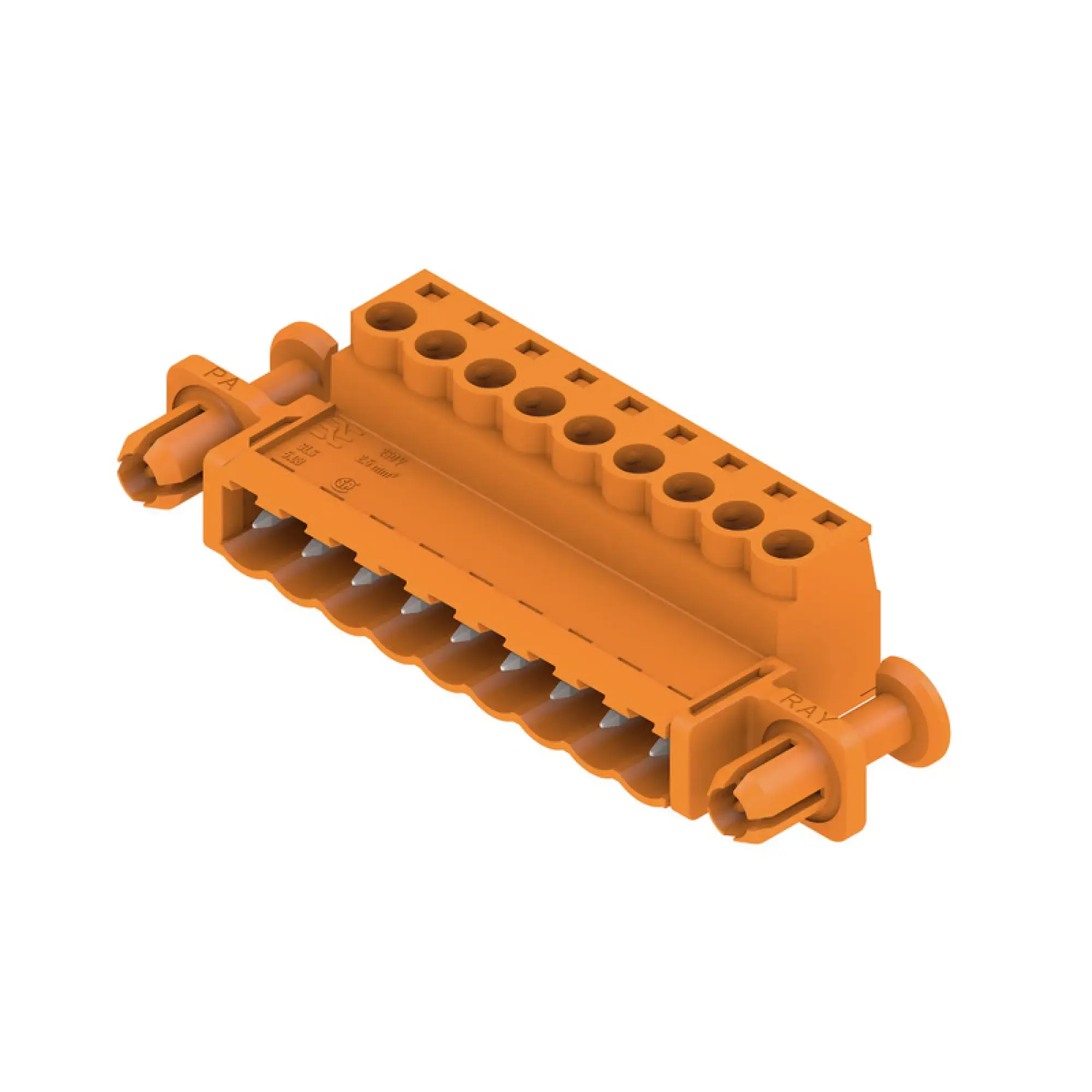 Weidmüller 1353550000 PCB connector (wire connection), 320 V, 21.5 A, Pitch in mm: 5.08, 3.31 mm², Number of poles: 9, Clamping yoke connection, Box (img_001) Weidmüller 1353550000 PCB connector (wire connection), 320 V, 21.5 A, Pitch in mm: 5.08, 3.31 mm², Number of poles: 9, Clamping yoke connection, Box (img_001)