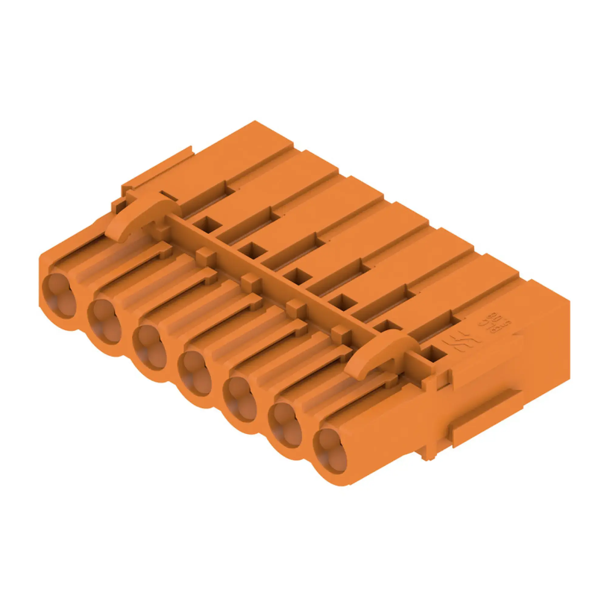 Weidmüller 1649420000 PCB connector (wire connection), 320 V, 21 A, Pitch in mm: 5.08, 2.5 mm², Number of poles: 7, Crimp connection, Box (img_001)