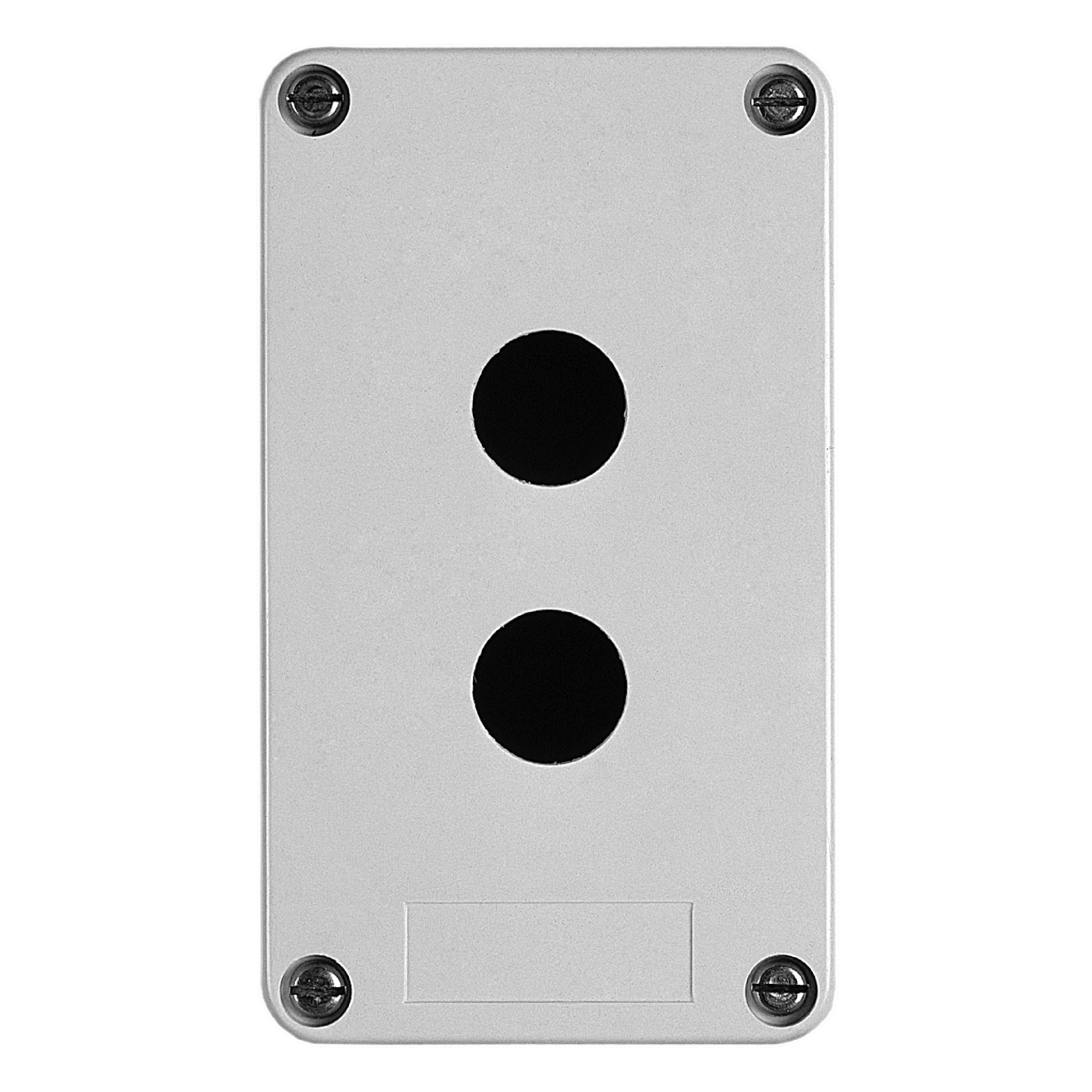 Schneider Electric XAPA1120 Empty Enclosure, XAP-A, Plastic, 2 Horizontal Holes (img_001) Schneider Electric XAPA1120 Empty Enclosure, XAP-A, Plastic, 2 Horizontal Holes (img_001)