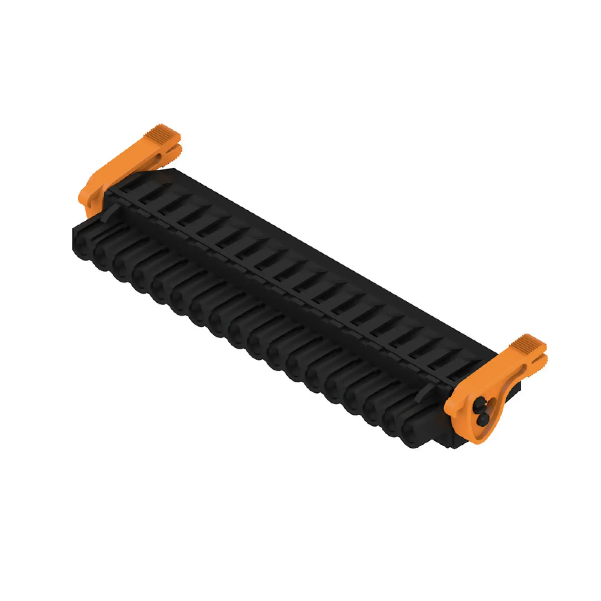 Weidmüller 1947920000 PCB connector (wire connection), 320 V, 23 A, Pitch in mm: 5.08, 4 mm², Number of poles: 18, Clamping yoke connection, Box (img_001)