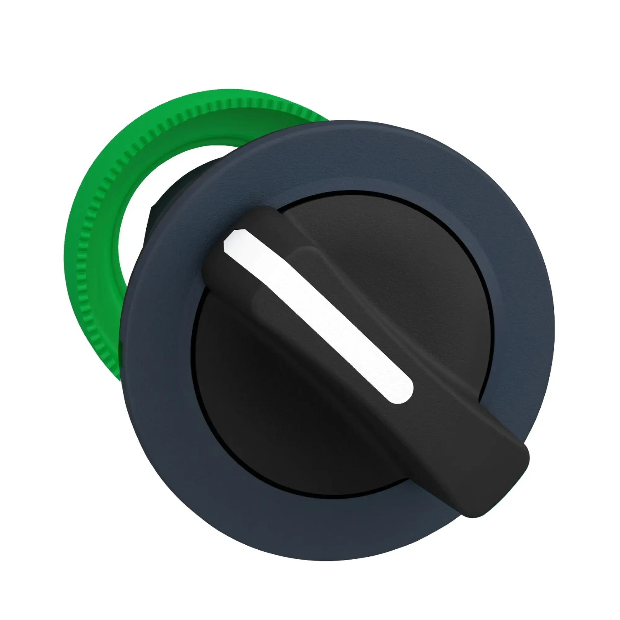 Schneider Electric ZB5FD2 Selector switch, front element, Harmony XB5F, plastic, 30mm, black, 2 positions, locking (img_006)