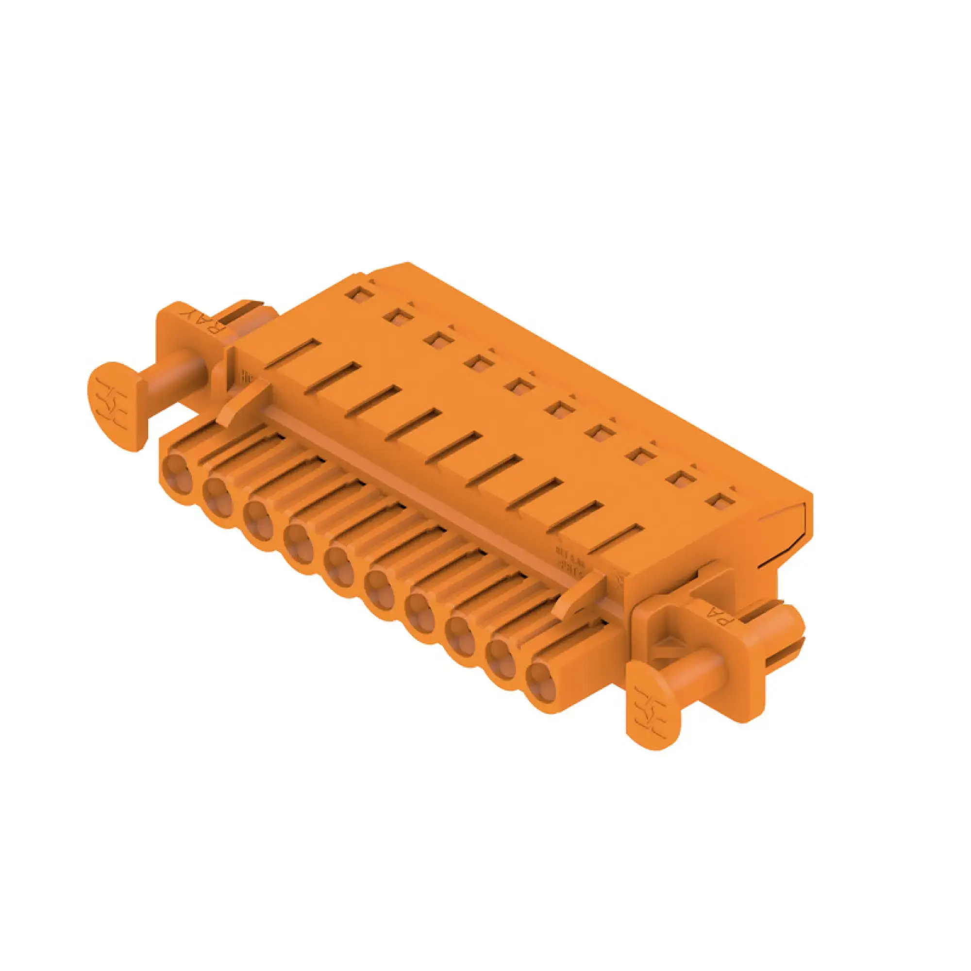 Weidmüller 1353230000 PCB connector (wire connection), 320 V, 27 A, Pitch in mm: 5.08, 2.5 mm², Number of poles: 10, TOP connection, Box (img_001)